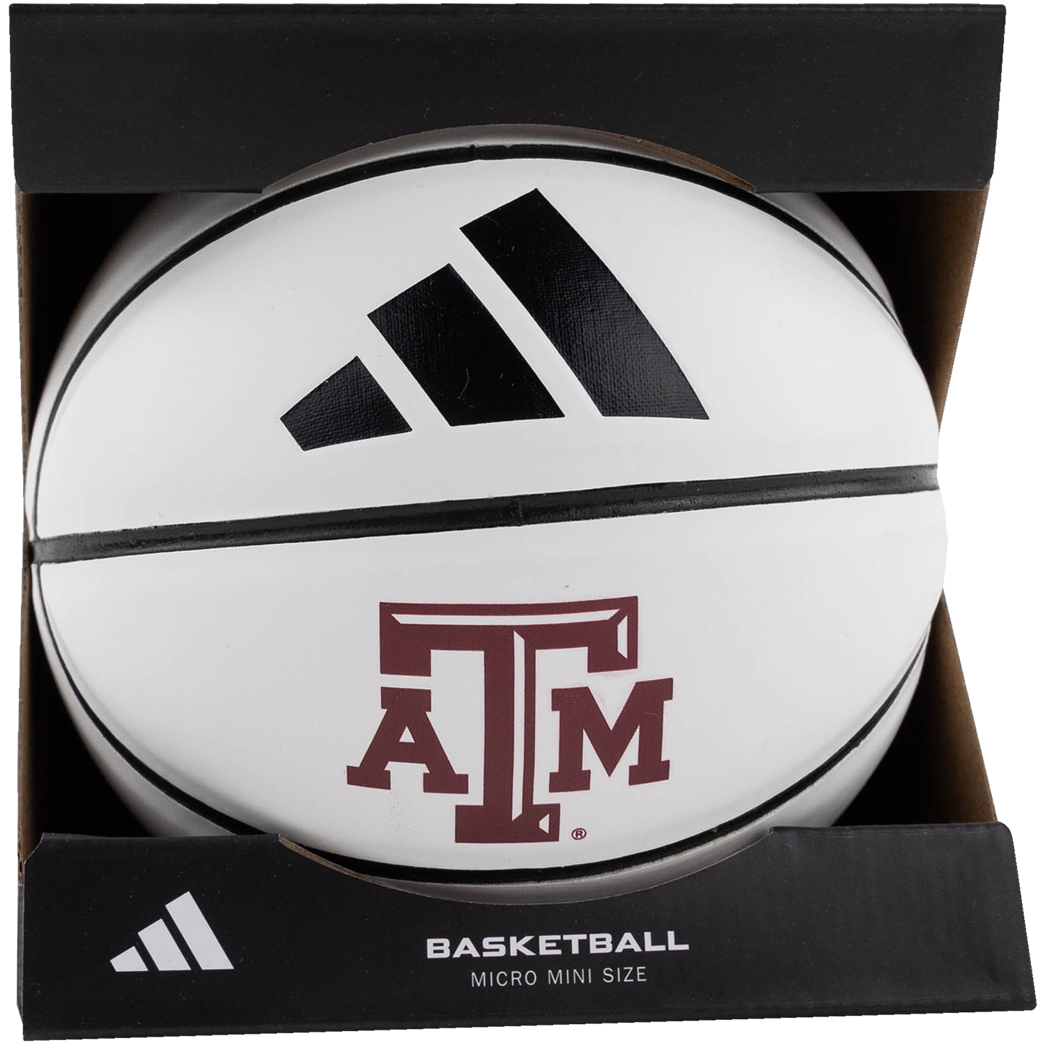 Texas A&M Adidas Autograph Mini Basketball
