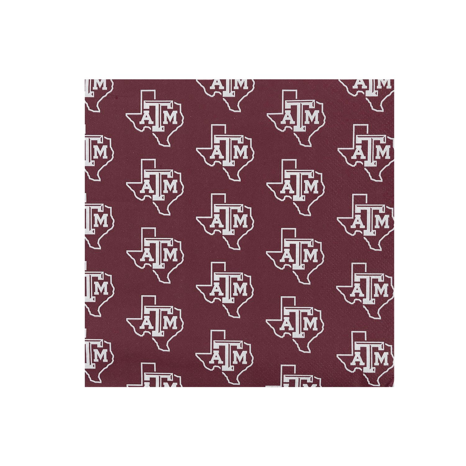 Texas A&M Collegiate Outfitters Lonestar Paper Napkins - Maroon