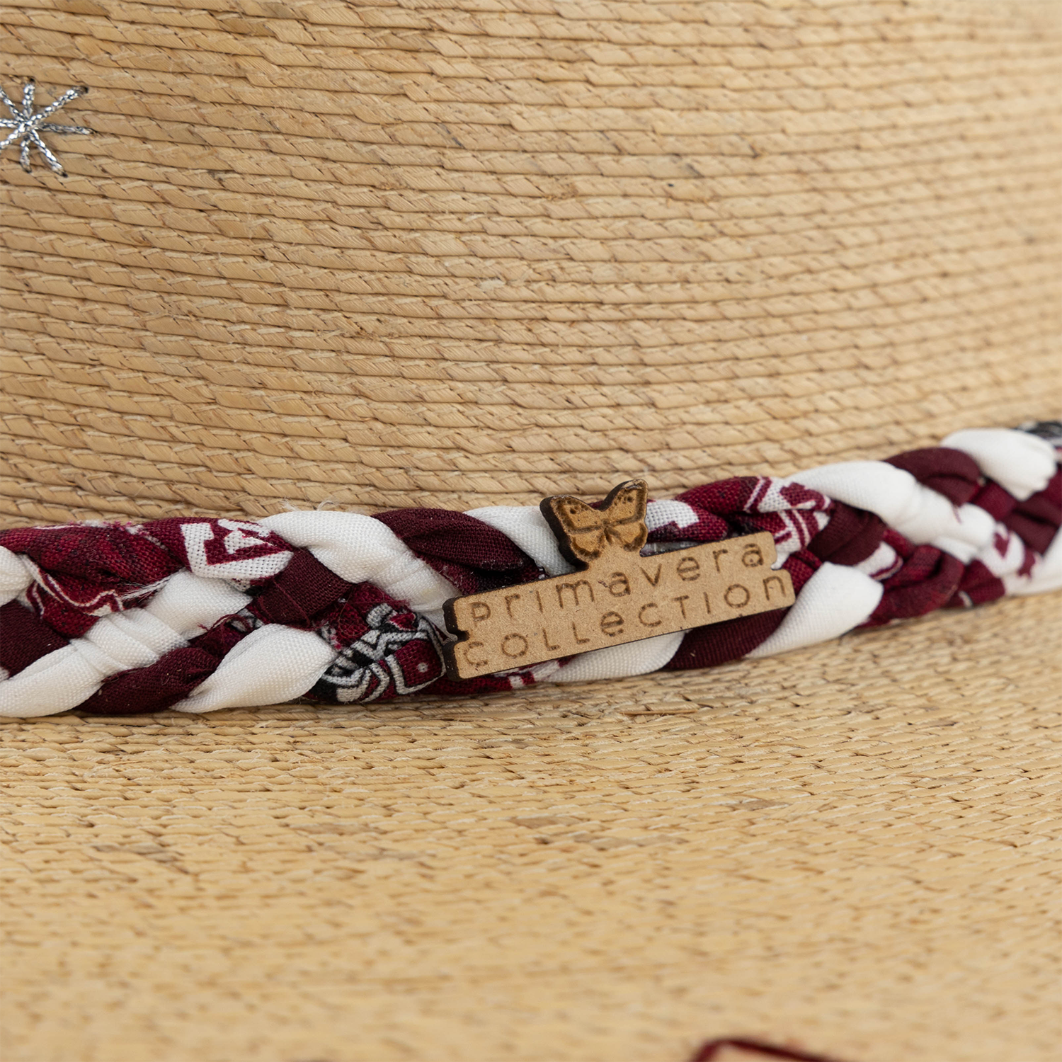 Texas A&M Primavera Sparkle Straw Hat