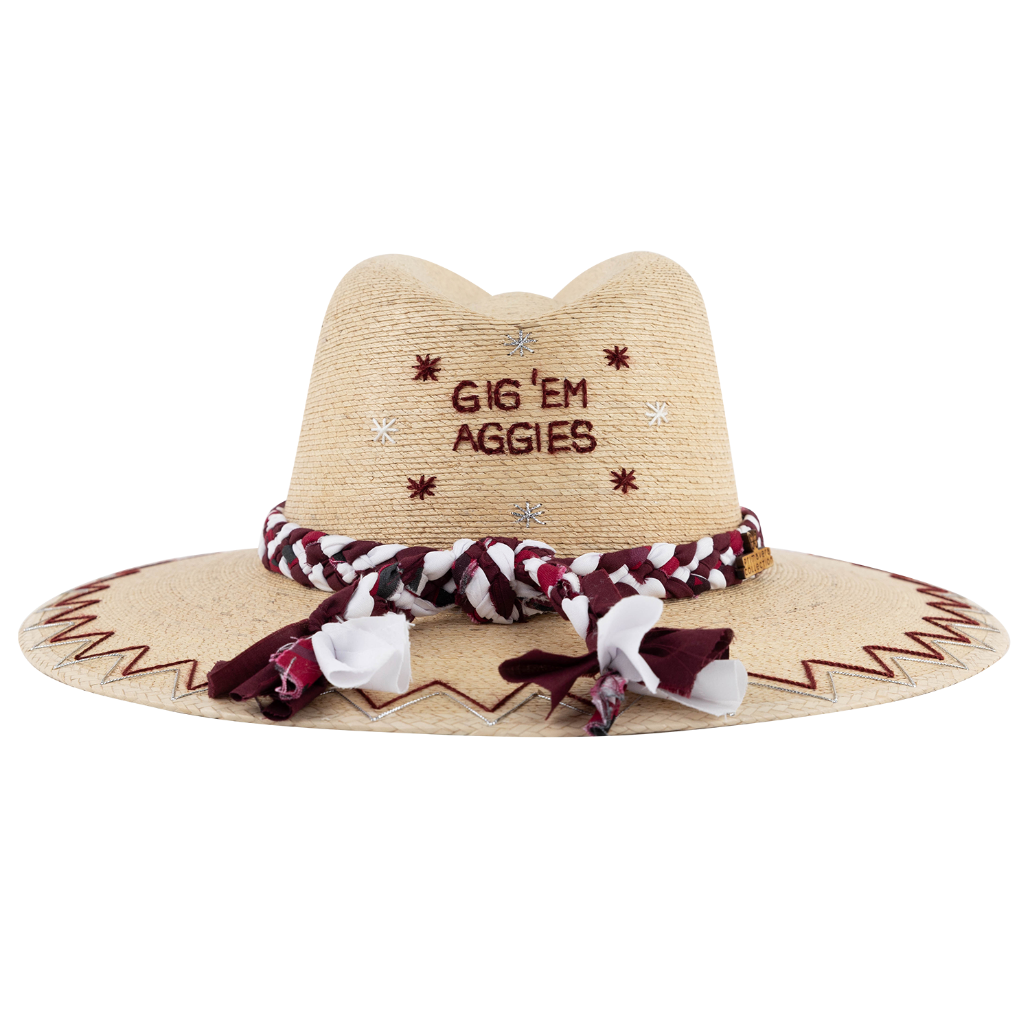 Texas A&M Primavera Icon Black Out Straw Hat