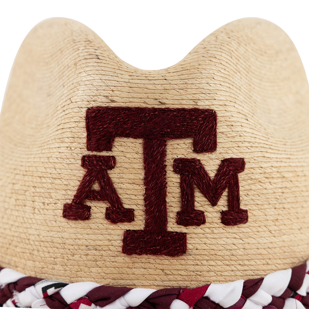 Texas A&M Primavera Icon Black Out Straw Hat