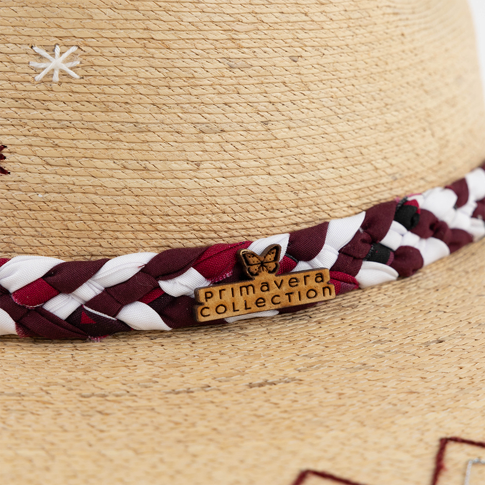 Texas A&M Primavera Icon Black Out Straw Hat