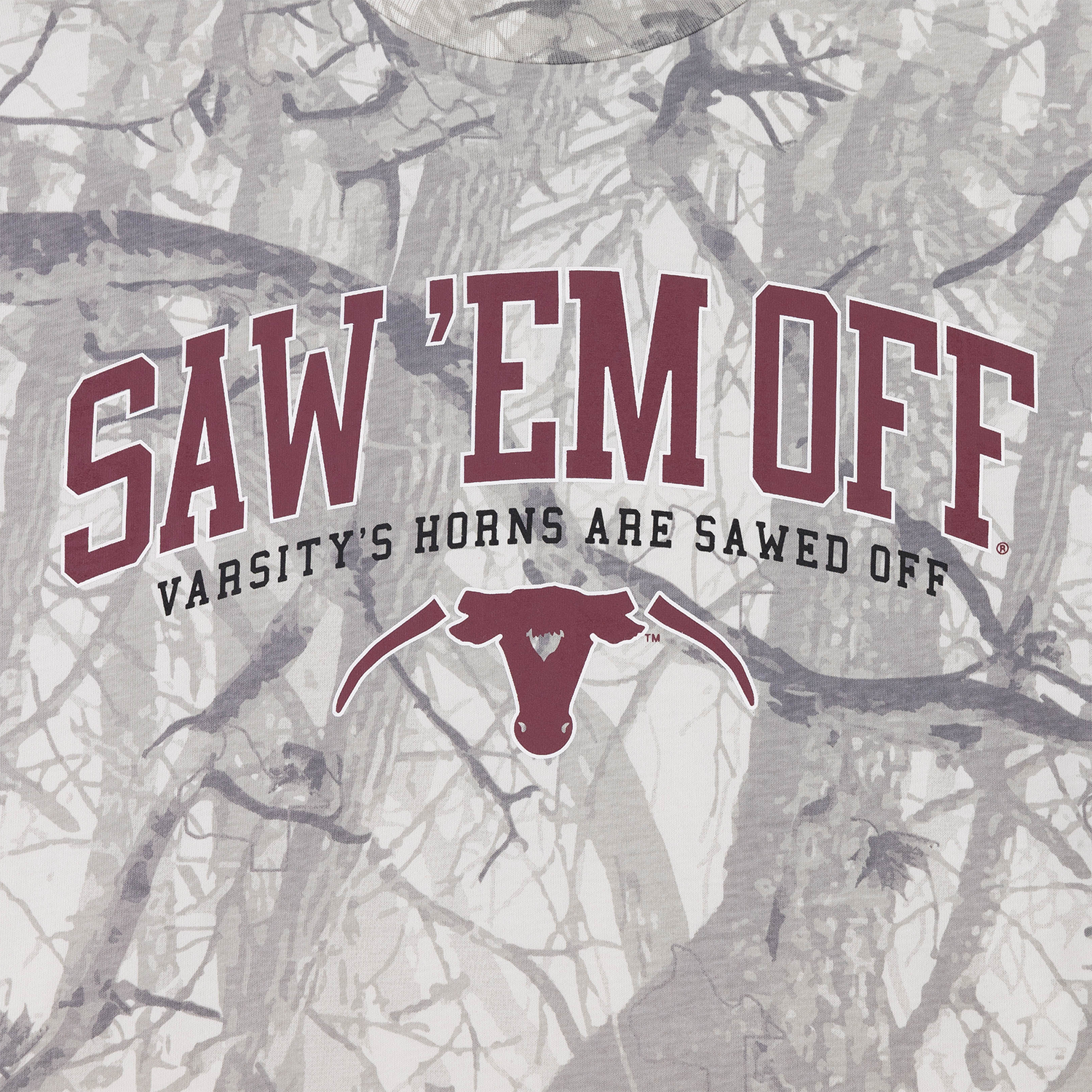 Saw 'Em Off Collegiate Outfitters T-Shirt - Camo