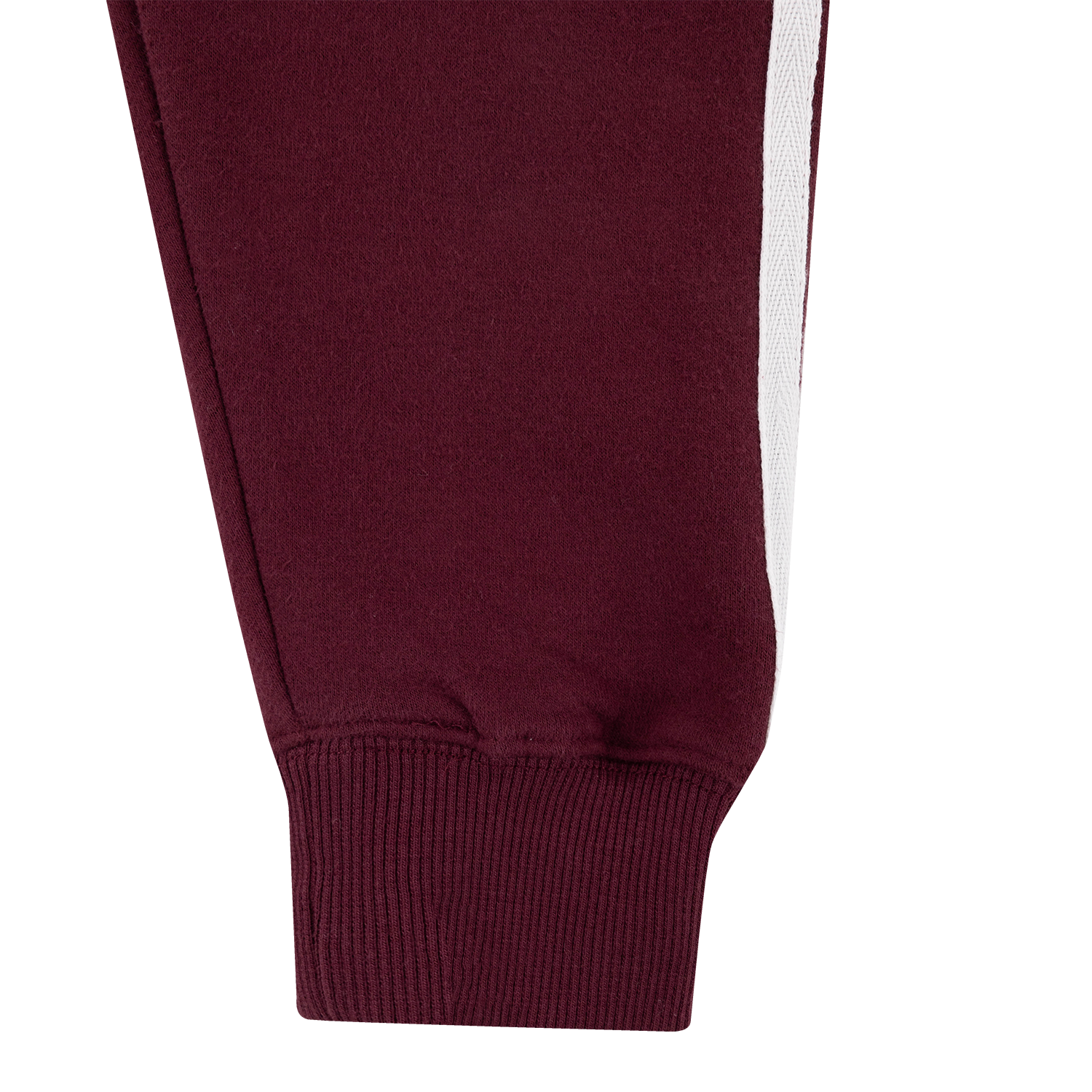 Aggies Collegiate Outfitters Striped Sleeve Mock Neck - Maroon