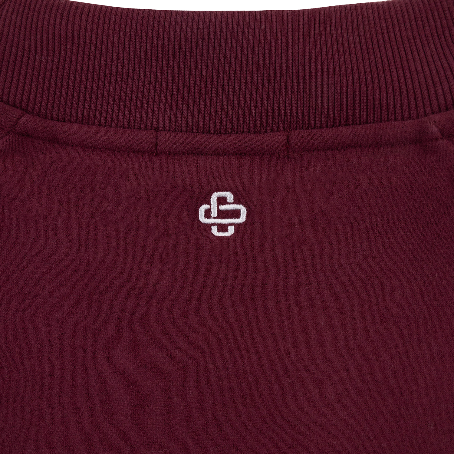 Aggies Collegiate Outfitters Striped Sleeve Mock Neck - Maroon