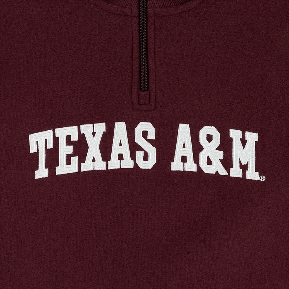 Texas A&M Collegiate Outfitters Classic 1/4 Zip - Maroon