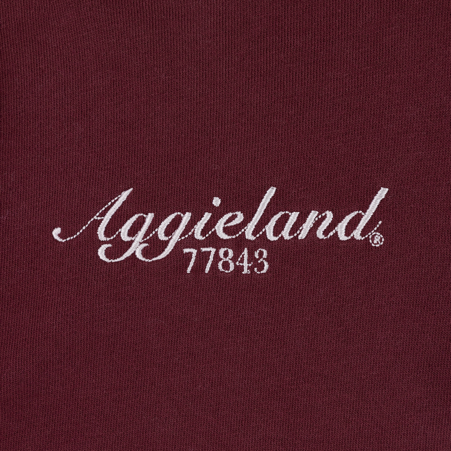 Texas A&M Collegiate Outfitters Aggieland Graphic 1/4 Zip - Maroon