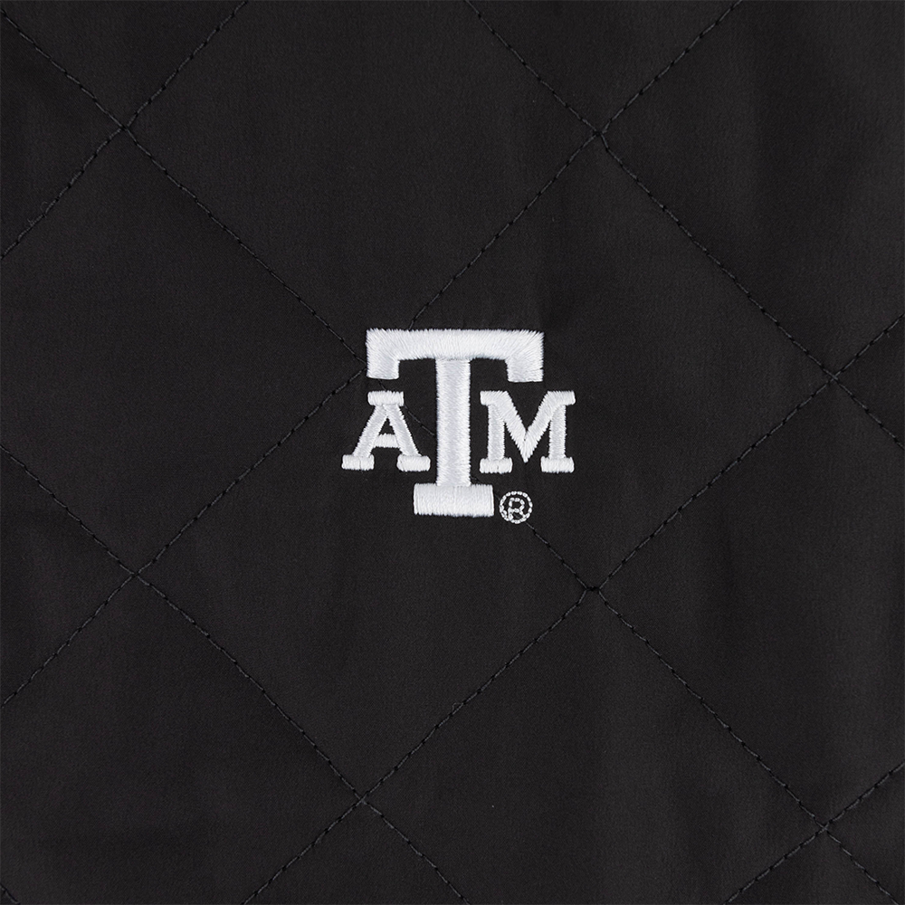 Texas A&M Collegiate Outfitters Diamond Quilted Vest - Black