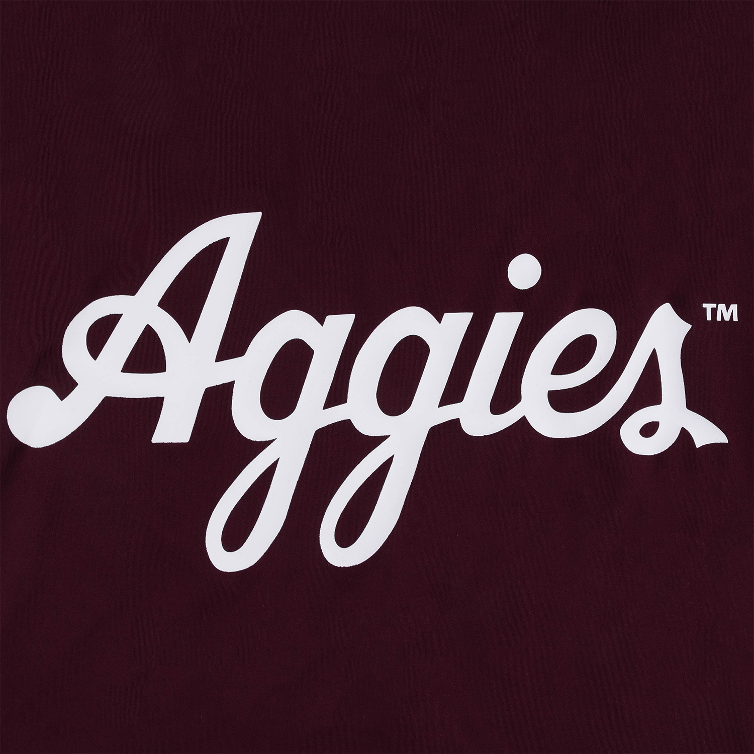 Script Aggies Collegiate Outfitters Performance Long Sleeve - Maroon