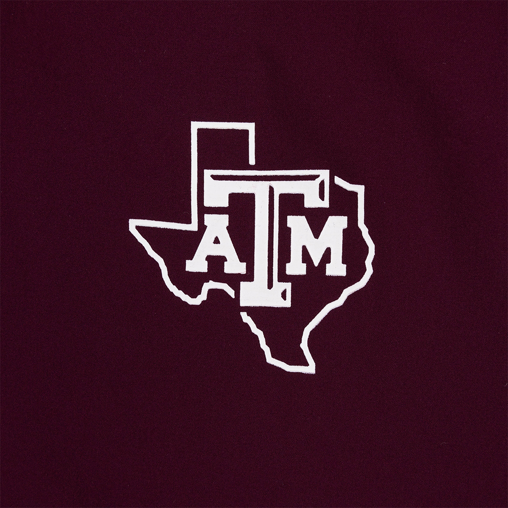 Texas A&M Lonestar Hidden Hood Performance 1/4 Zip - Maroon