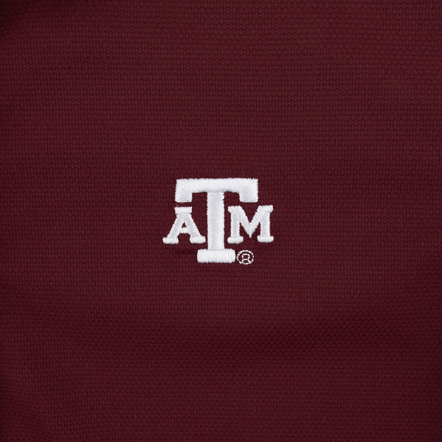 Texas A&M Women's Lightweight Long Sleeve Polo - Maroon