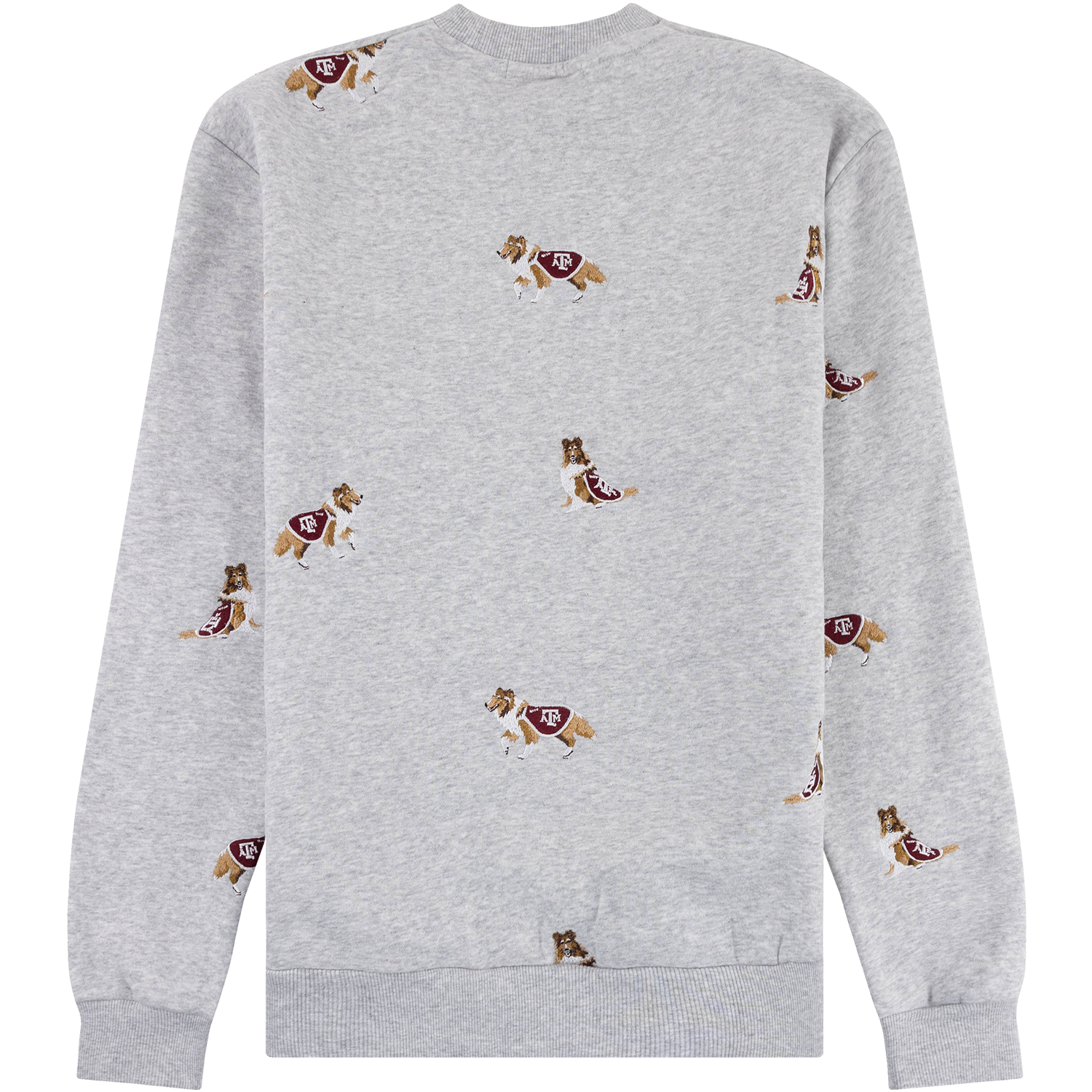 Collegiate Outfitters Reveille Embroidered Sweatshirt - Gray