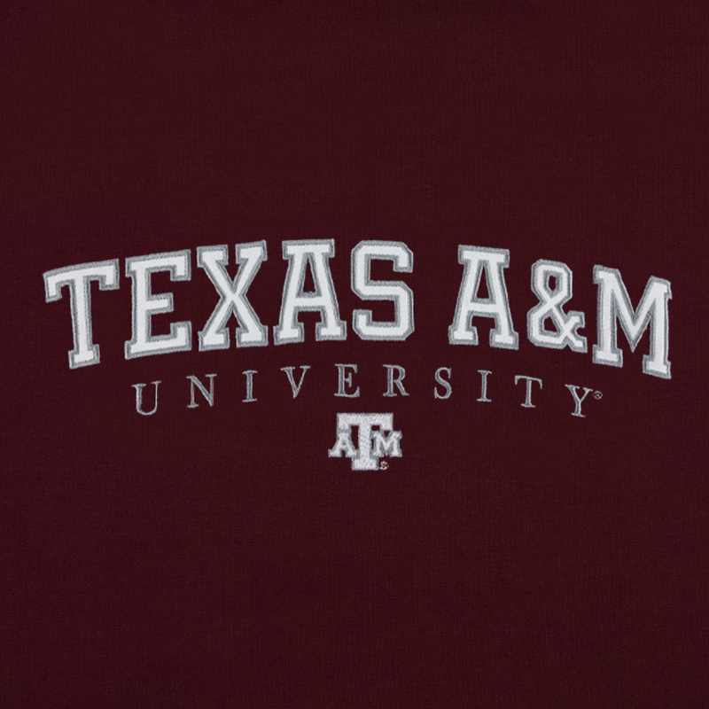 Texas A&M University Collegiate Outfitters Embroidered T-Shirt - Maroon