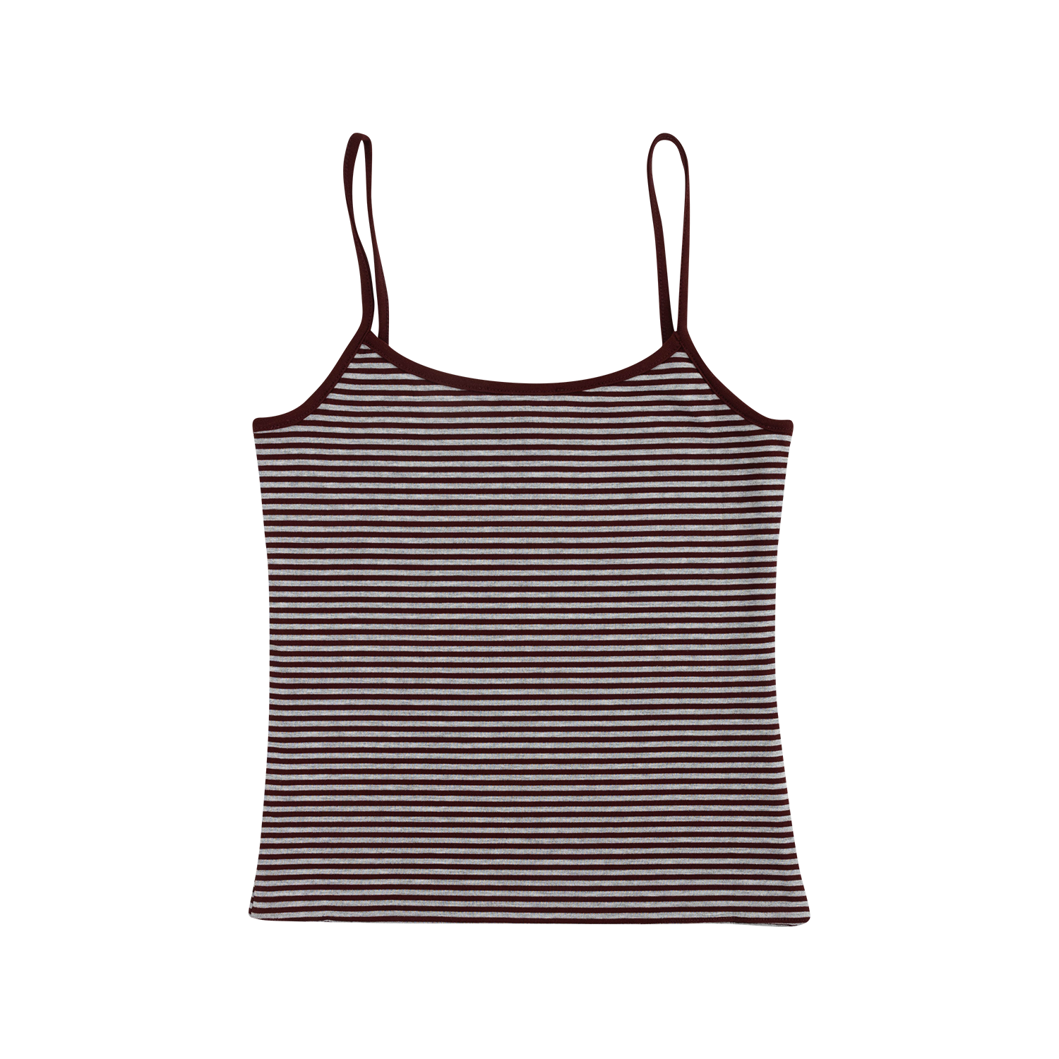 Collegiate Outfitters Striped Basics Tank Top - Maroon