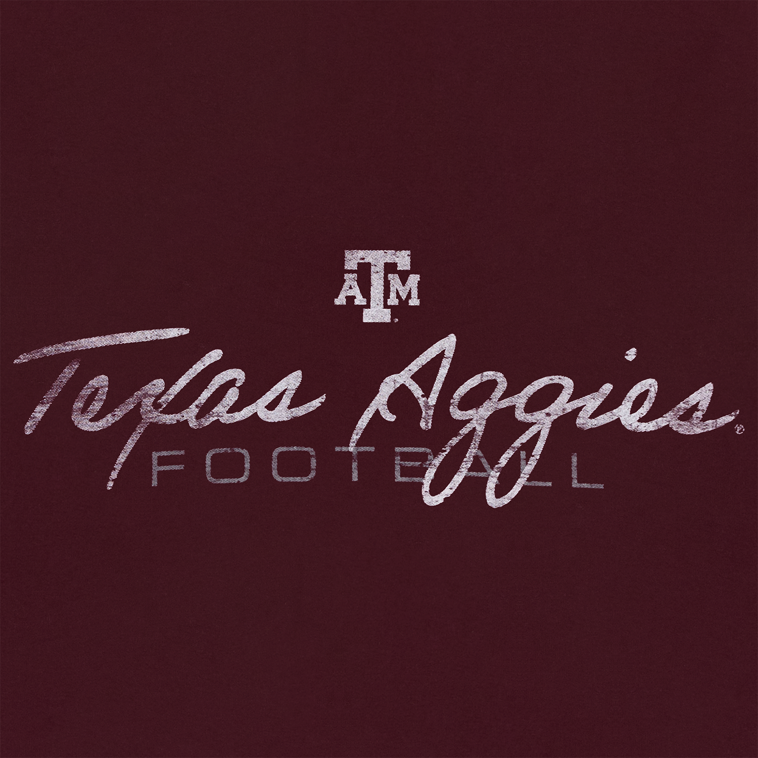 Texas A&M Football at Kyle Field T-Shirt - Maroon