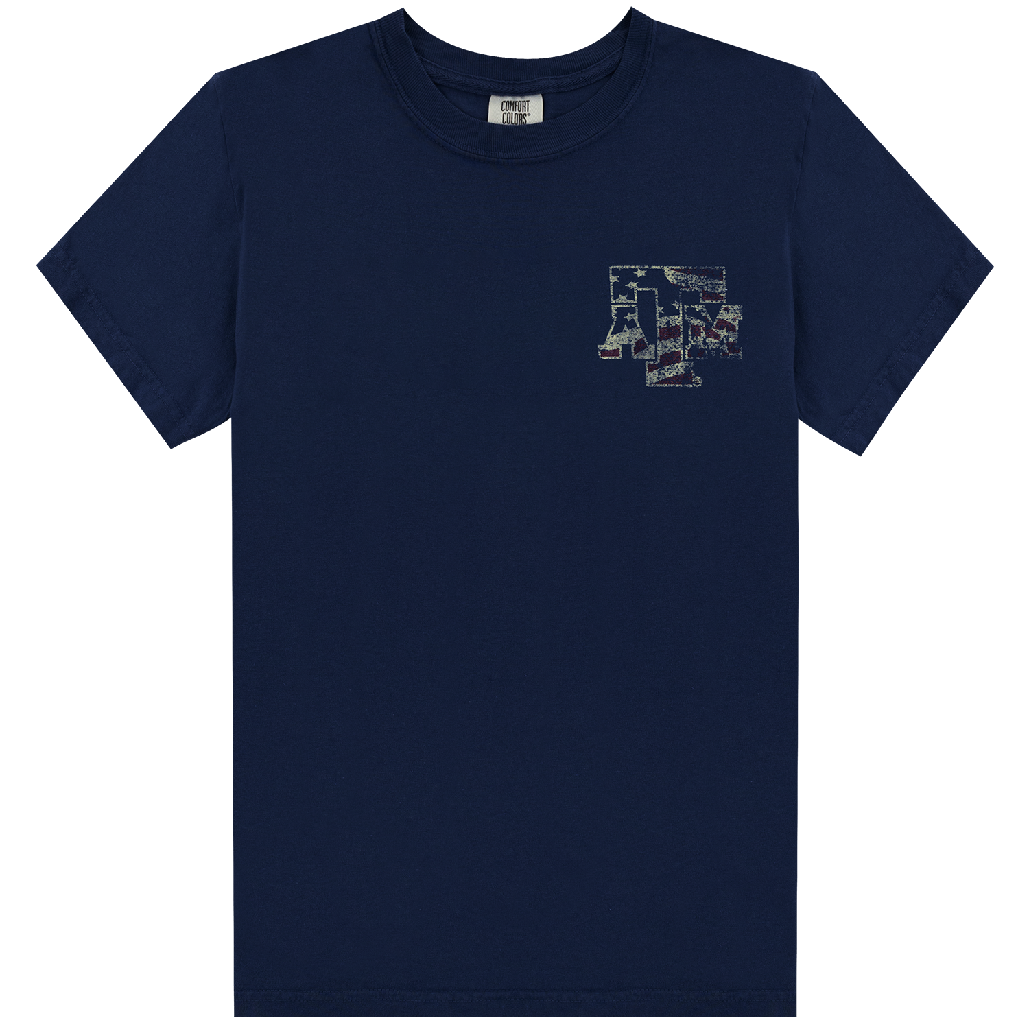 Texas A&M Comfort Colors Celebrating Anniversary T-Shirt - Navy