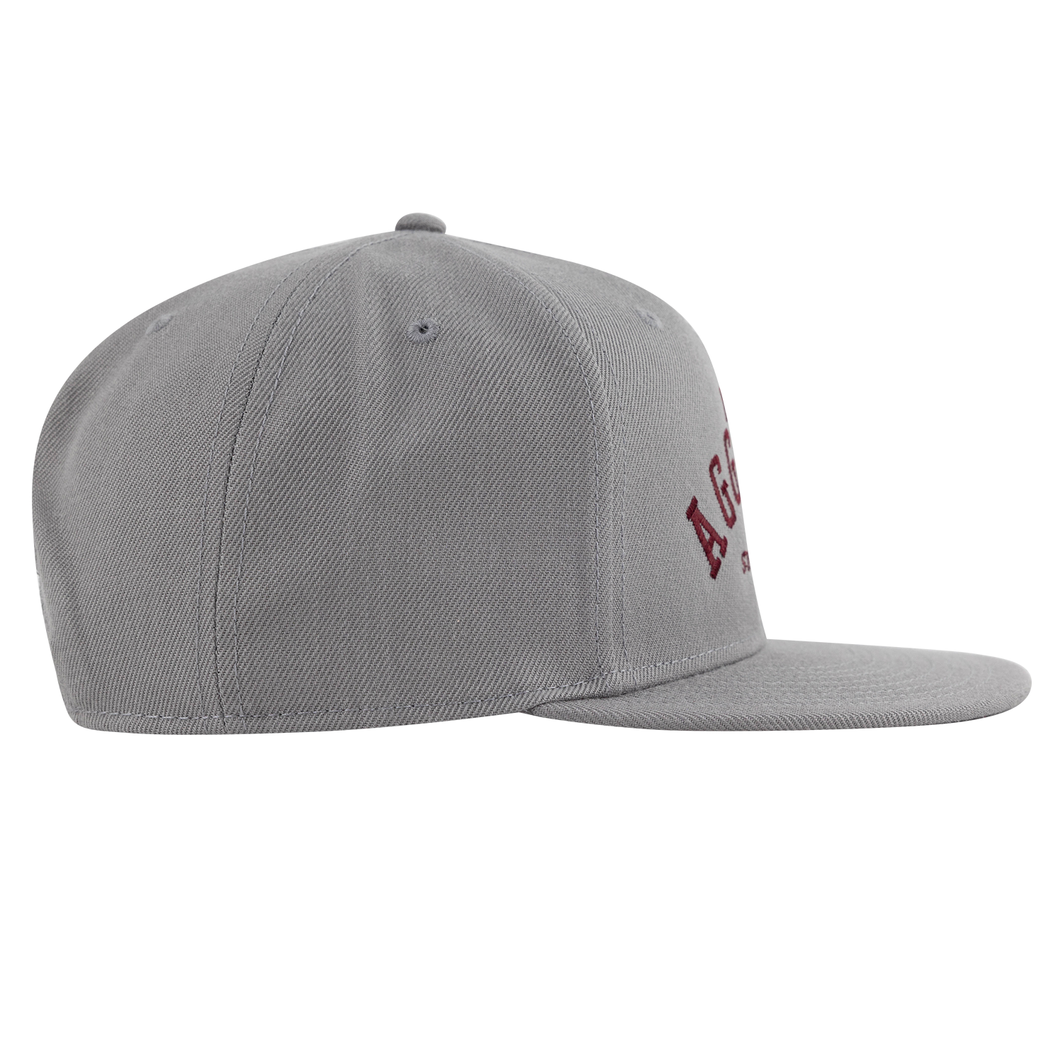 Texas A&M Two Tone 6 Panel Hat - Gray