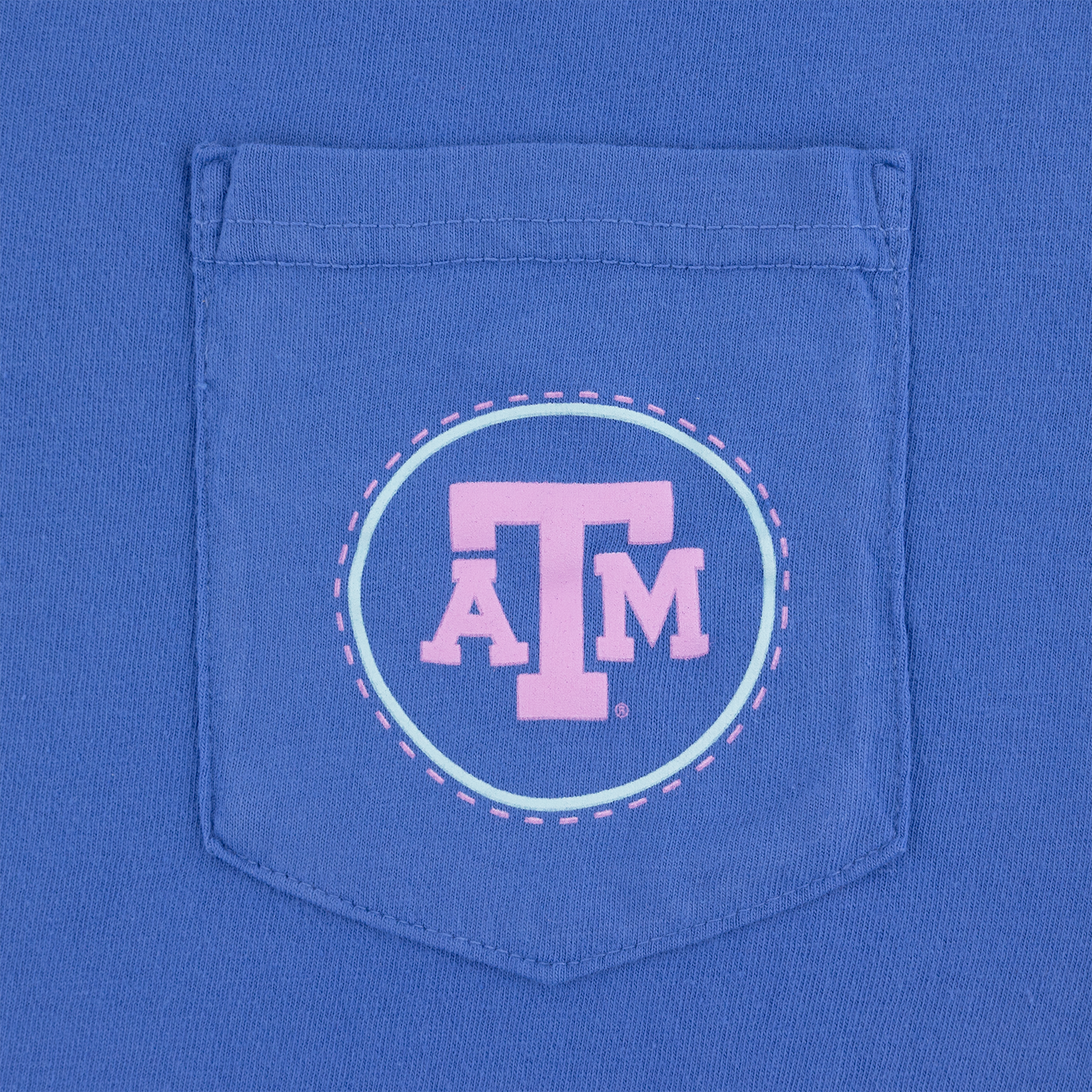 Bright Pink and Blue Aggies T-Shirt