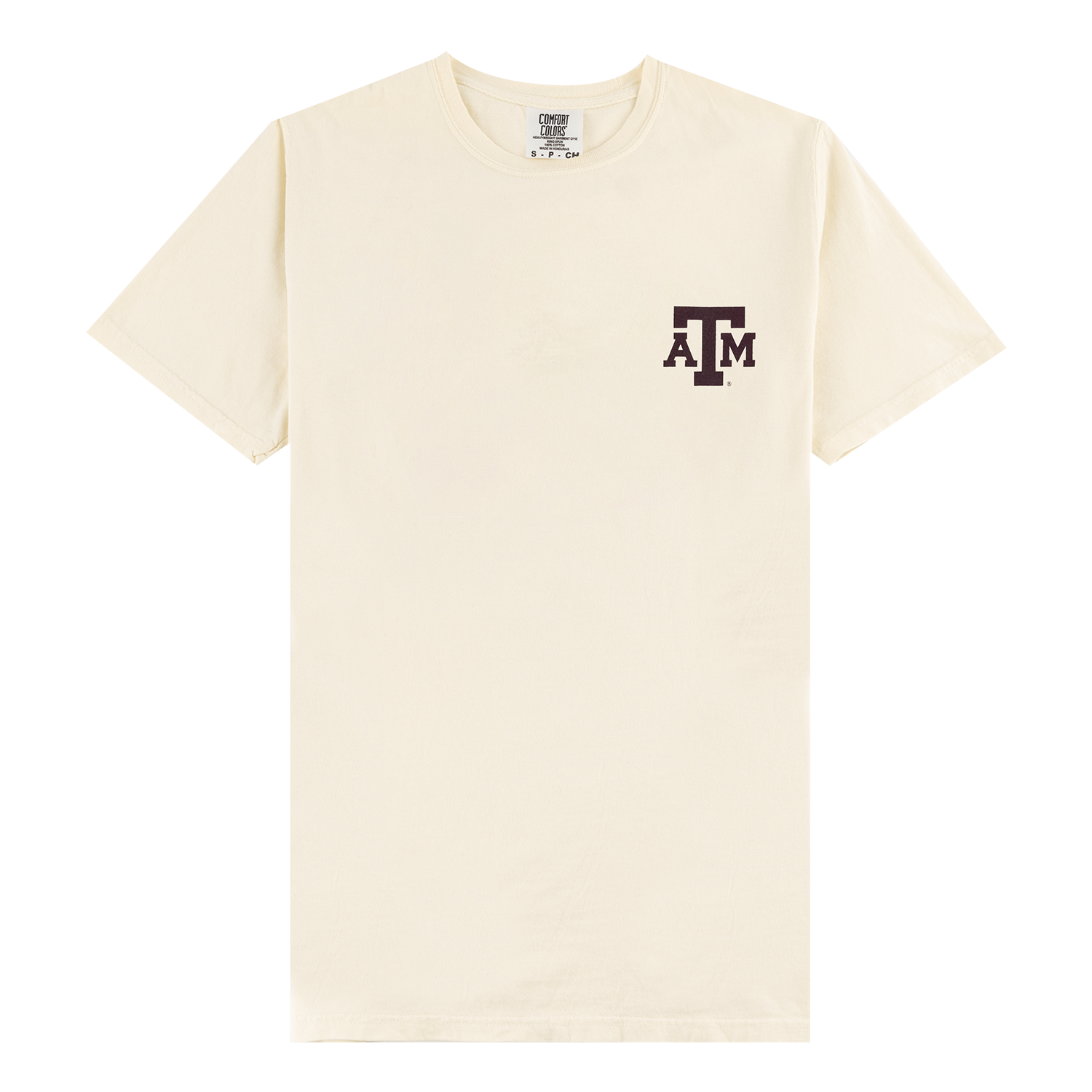 Texas A&M Comfort Colors Greetings Postcard T-Shirt - Beige