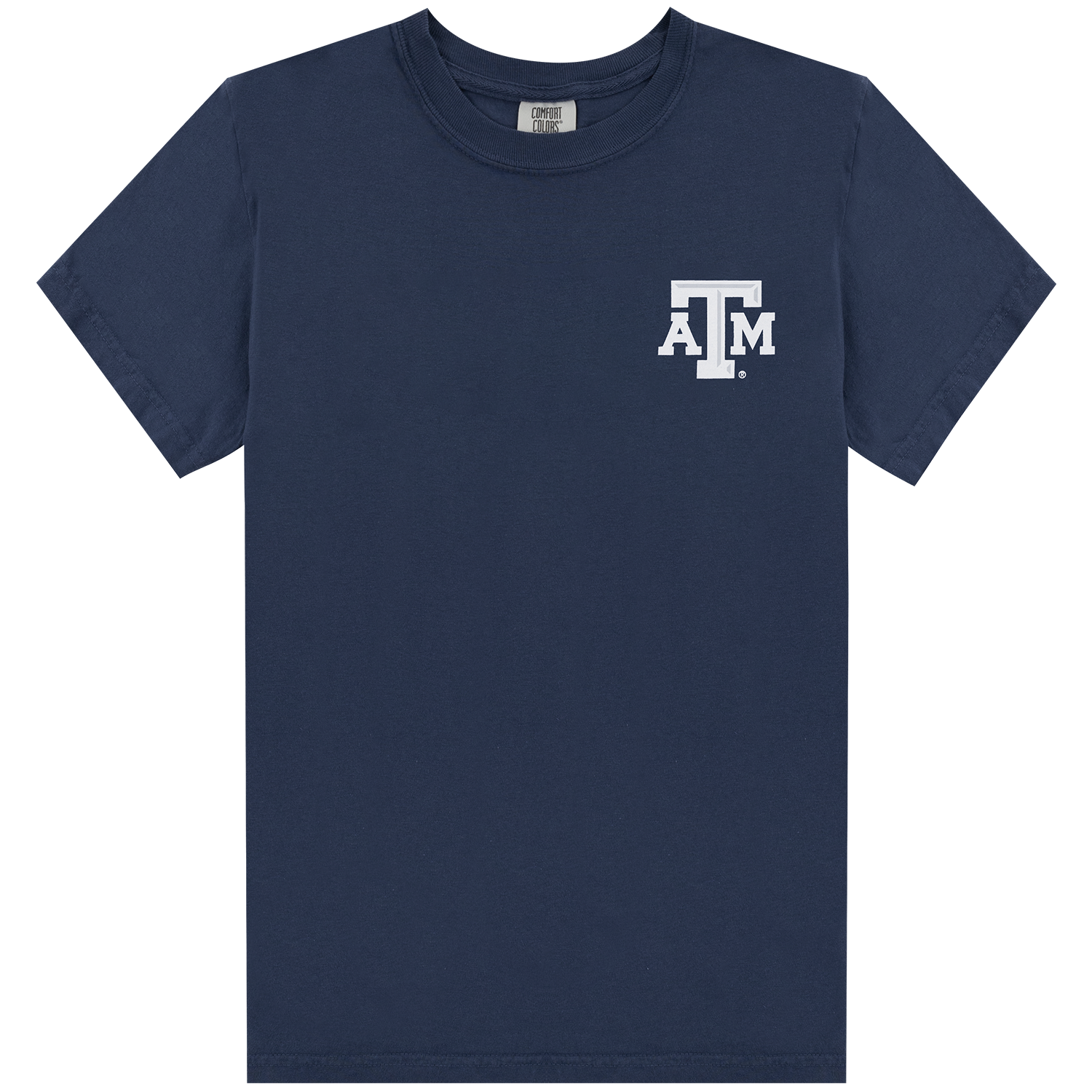 Texas A&M Comfort Colors Stamp T-Shirt - Navy