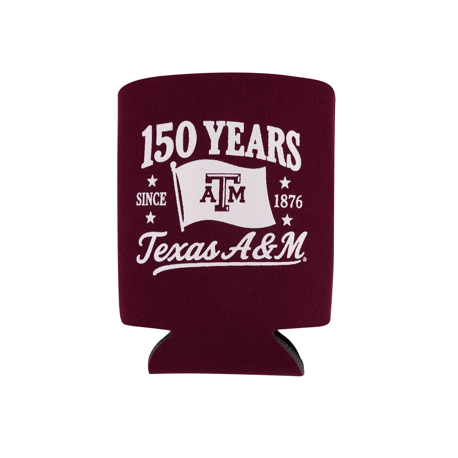 Texas A&M 150 Years Can Koozie - Maroon