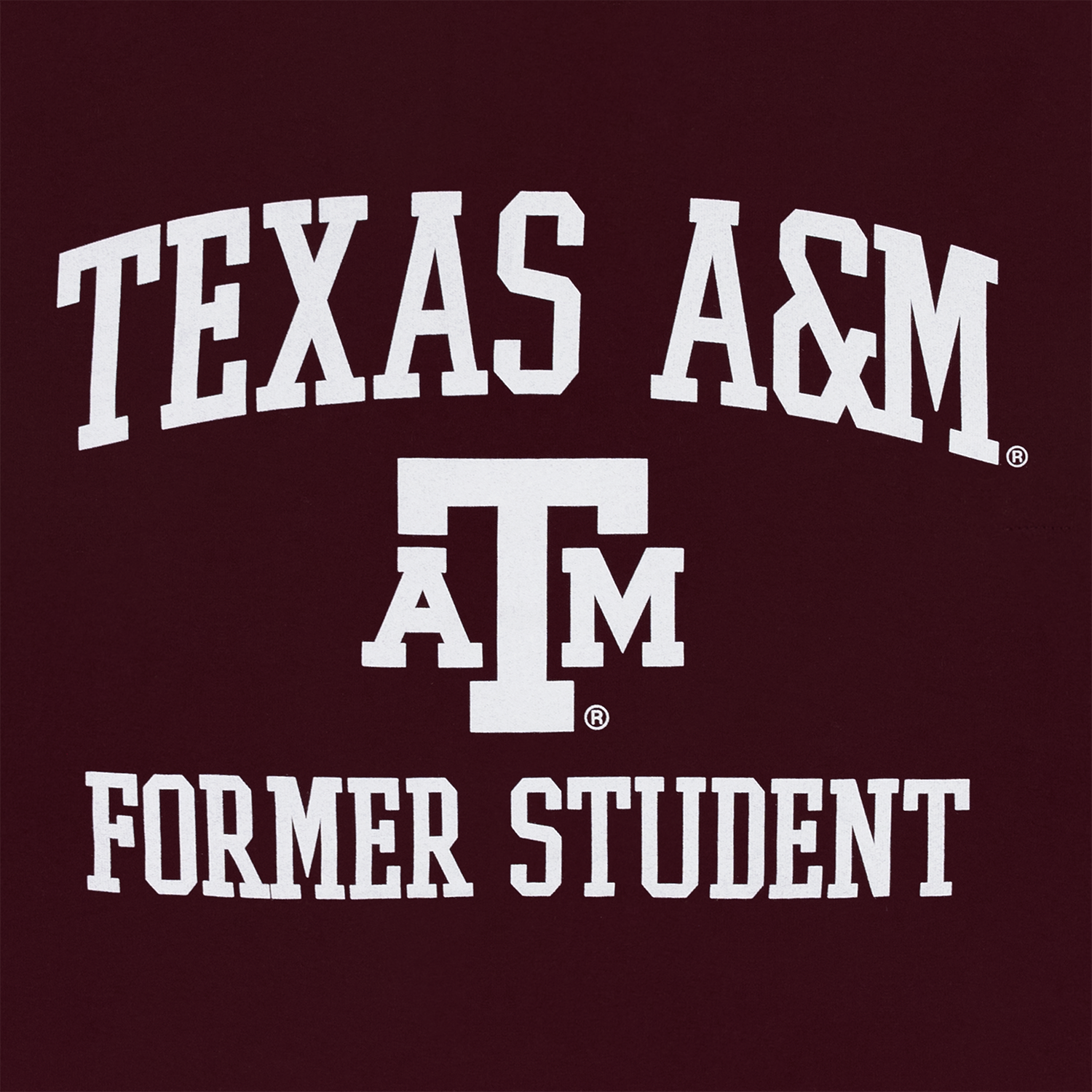 Texas A&M Former Student T-Shirt - Maroon