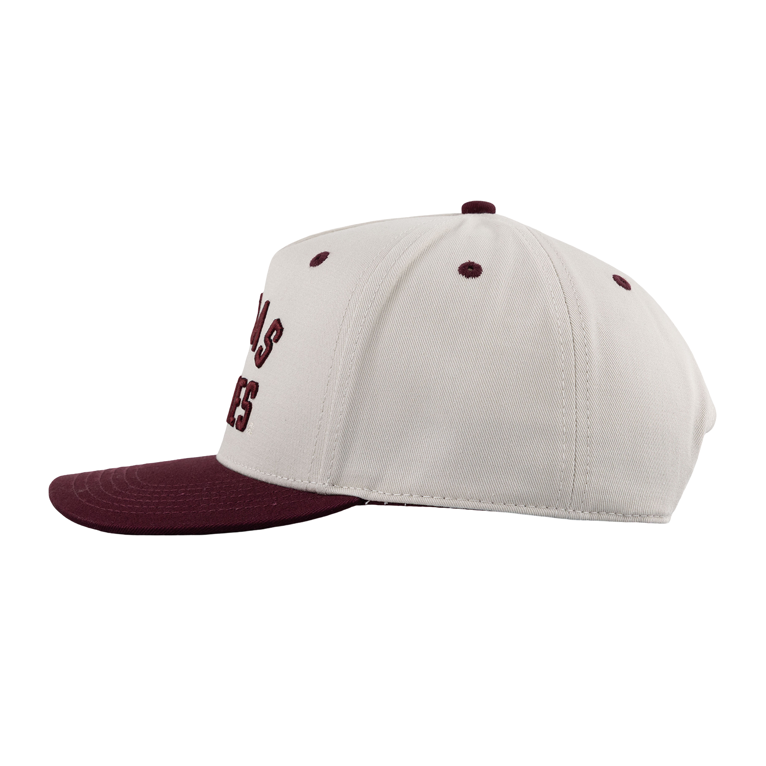Texas Aggies Two Tone 6 Panel Hat - Beige