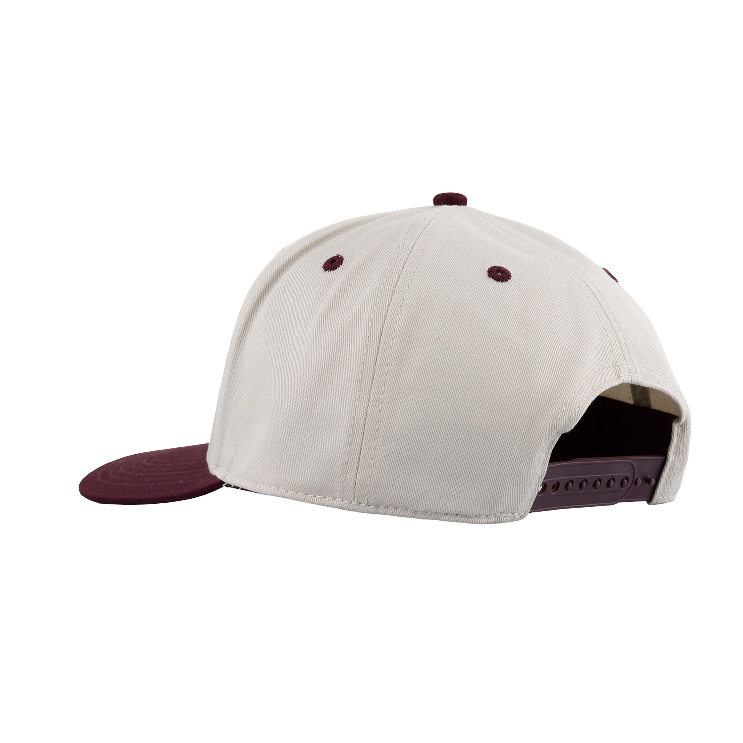 Texas Aggies Two Tone 6 Panel Hat - Beige