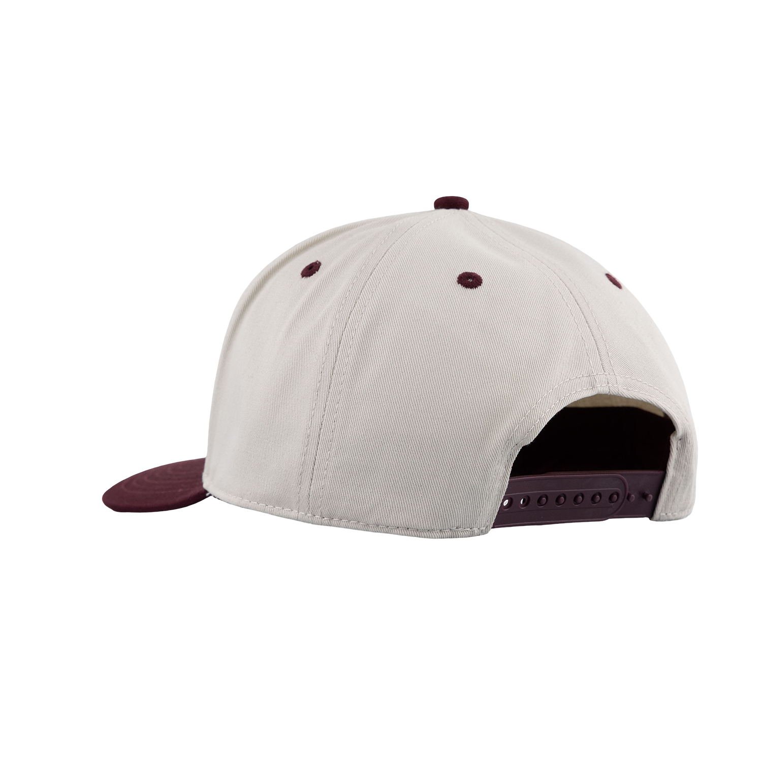 Texas Aggies Two Tone 6 Panel Hat - Beige