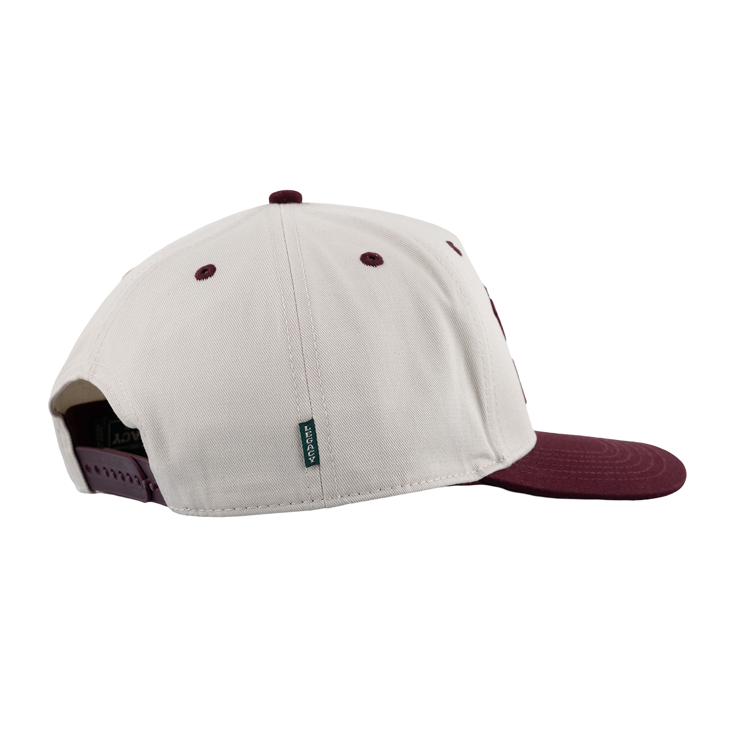 Texas Aggies Two Tone 6 Panel Hat - Beige