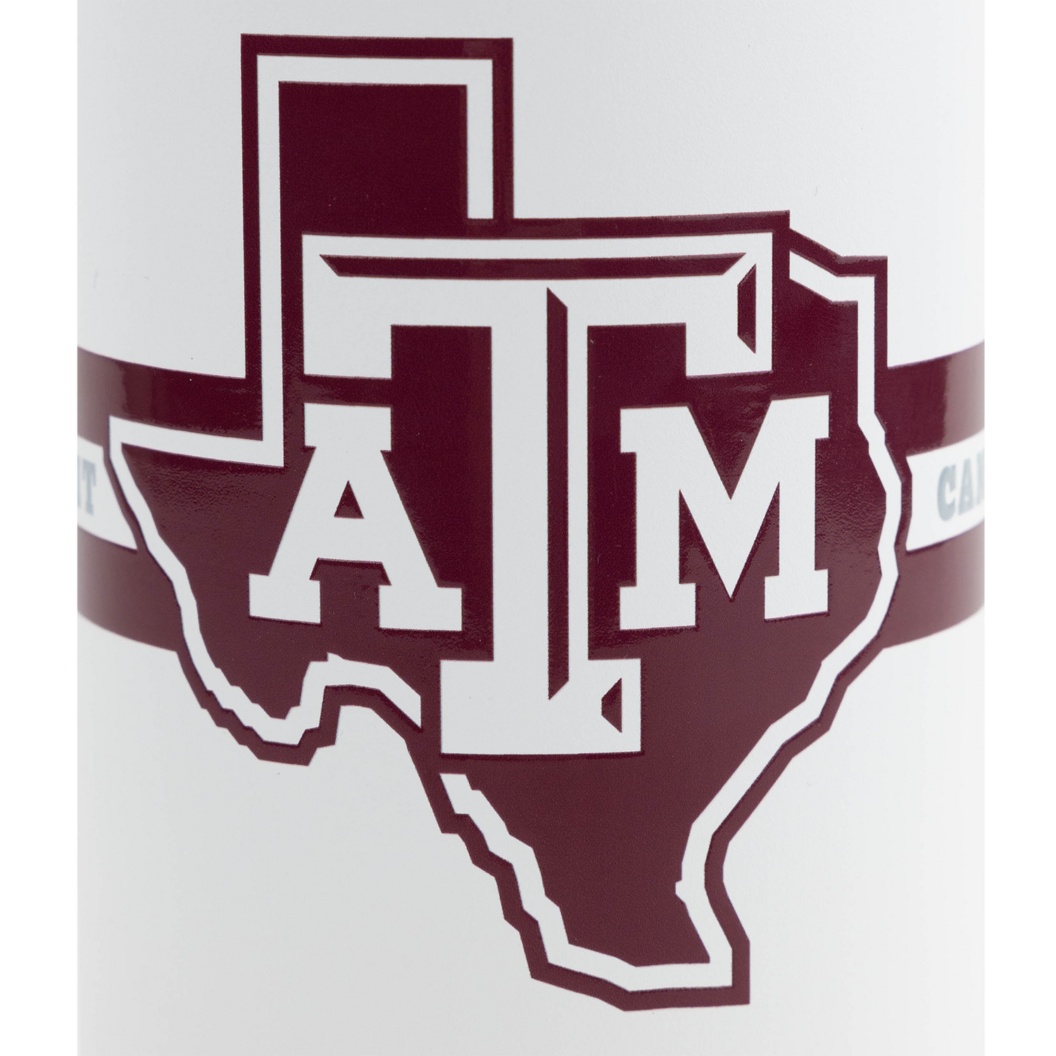Texas A&M Sarge Football YETI 26 oz Chug Bottle - White