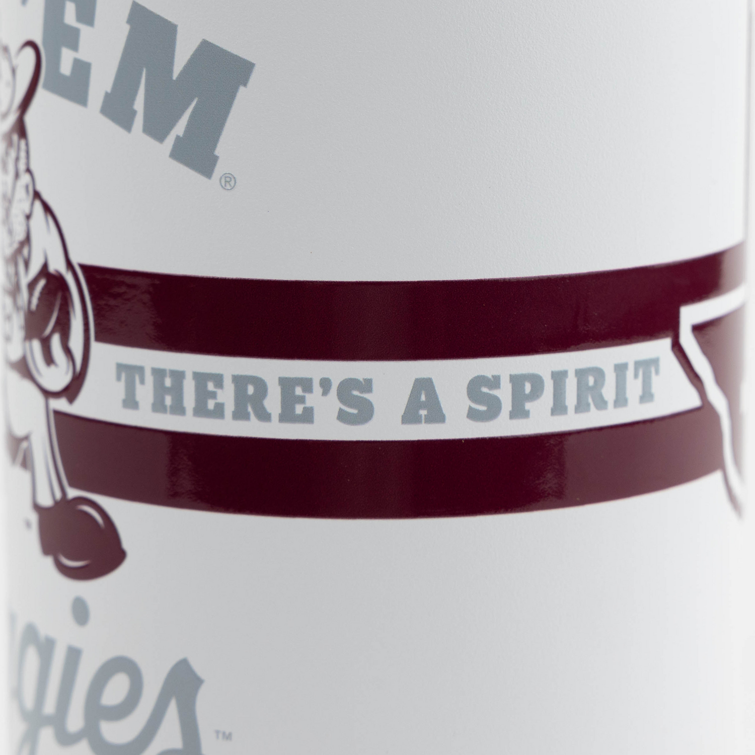 Texas A&M Sarge Football YETI 26 oz Chug Bottle - White