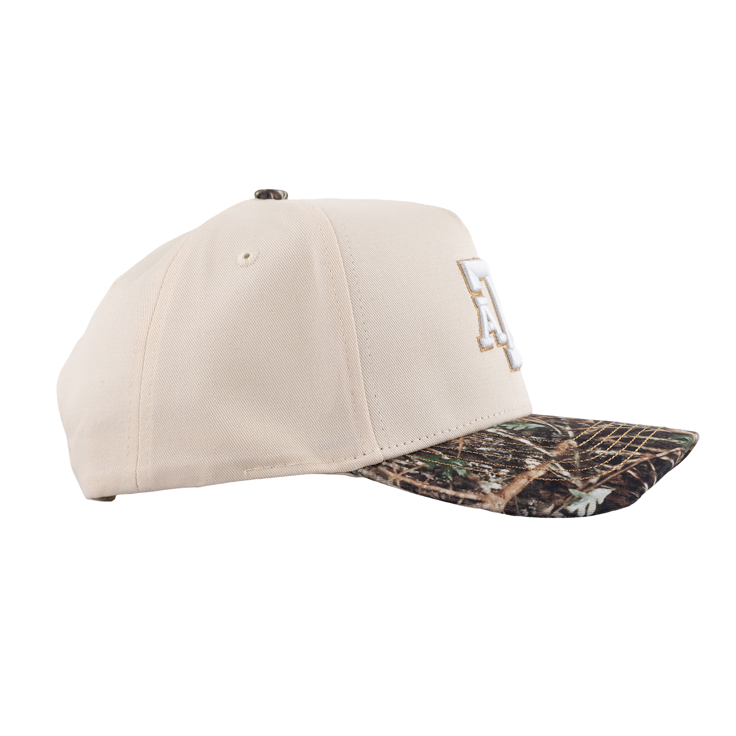Texas A&M Two Tone 6 Panel Snapback Cap - Camo