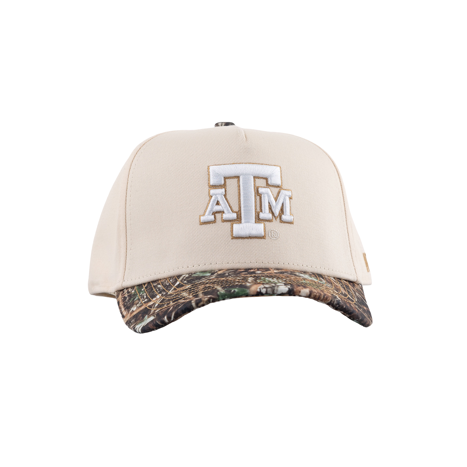 Texas A&M Two Tone 6 Panel Snapback Cap - Camo