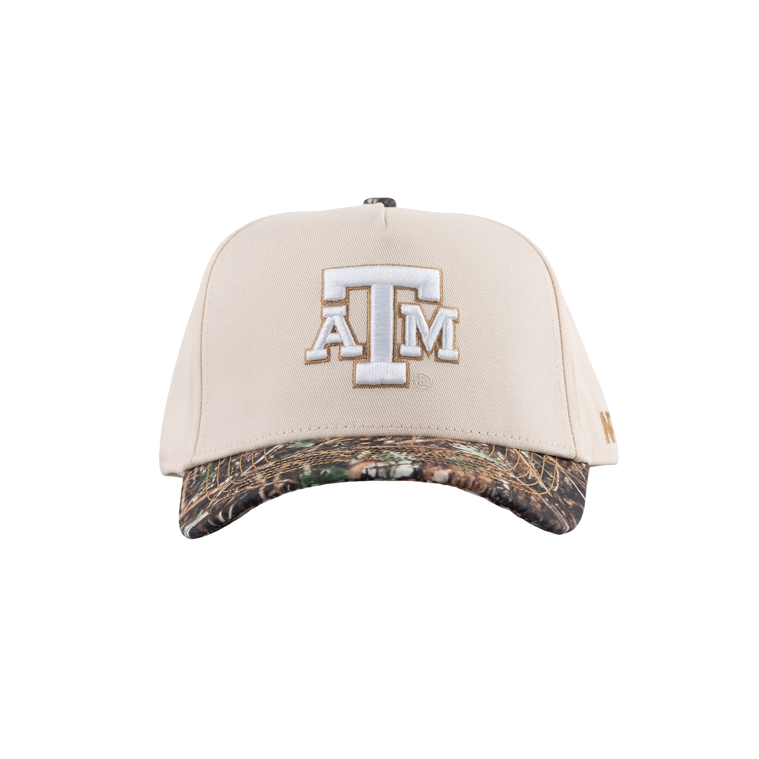 Texas A&M Two Tone 6 Panel Snapback Cap - Camo