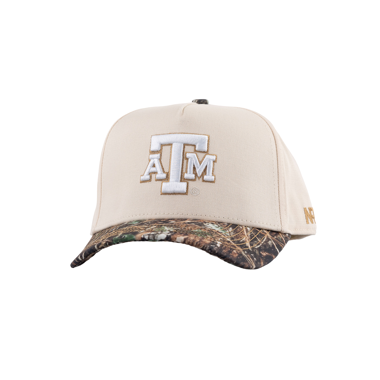 Texas A&M Two Tone 6 Panel Snapback Cap - Camo