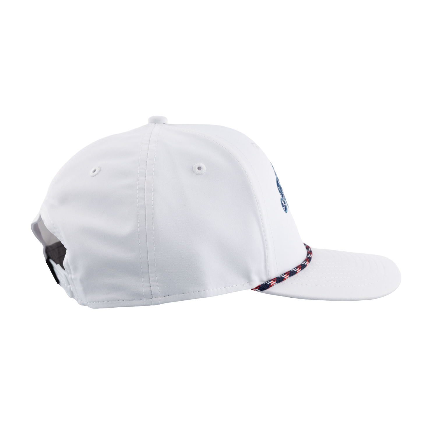 Script Aggies Americana Rope Hat - White