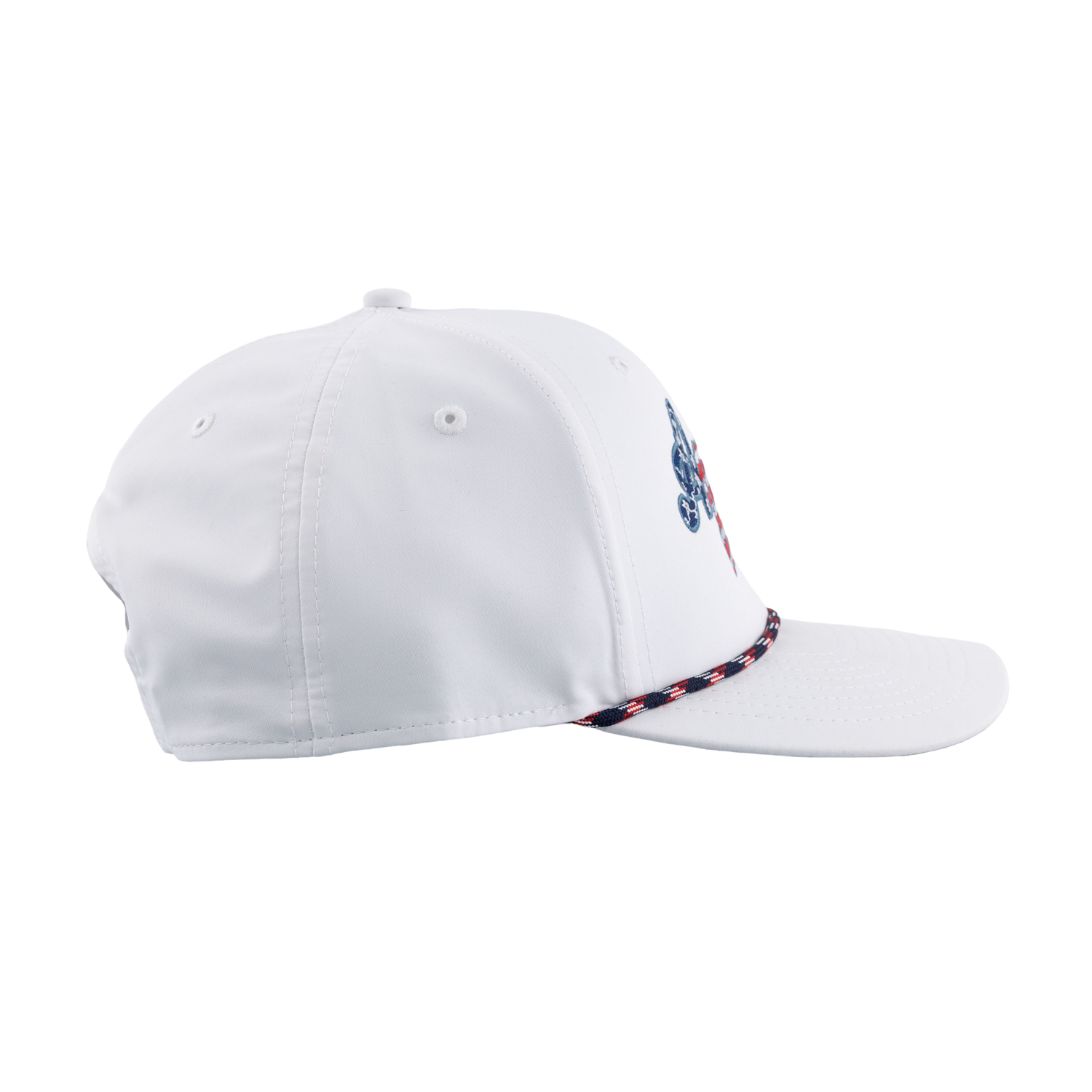 Script Aggies Americana Rope Hat - White