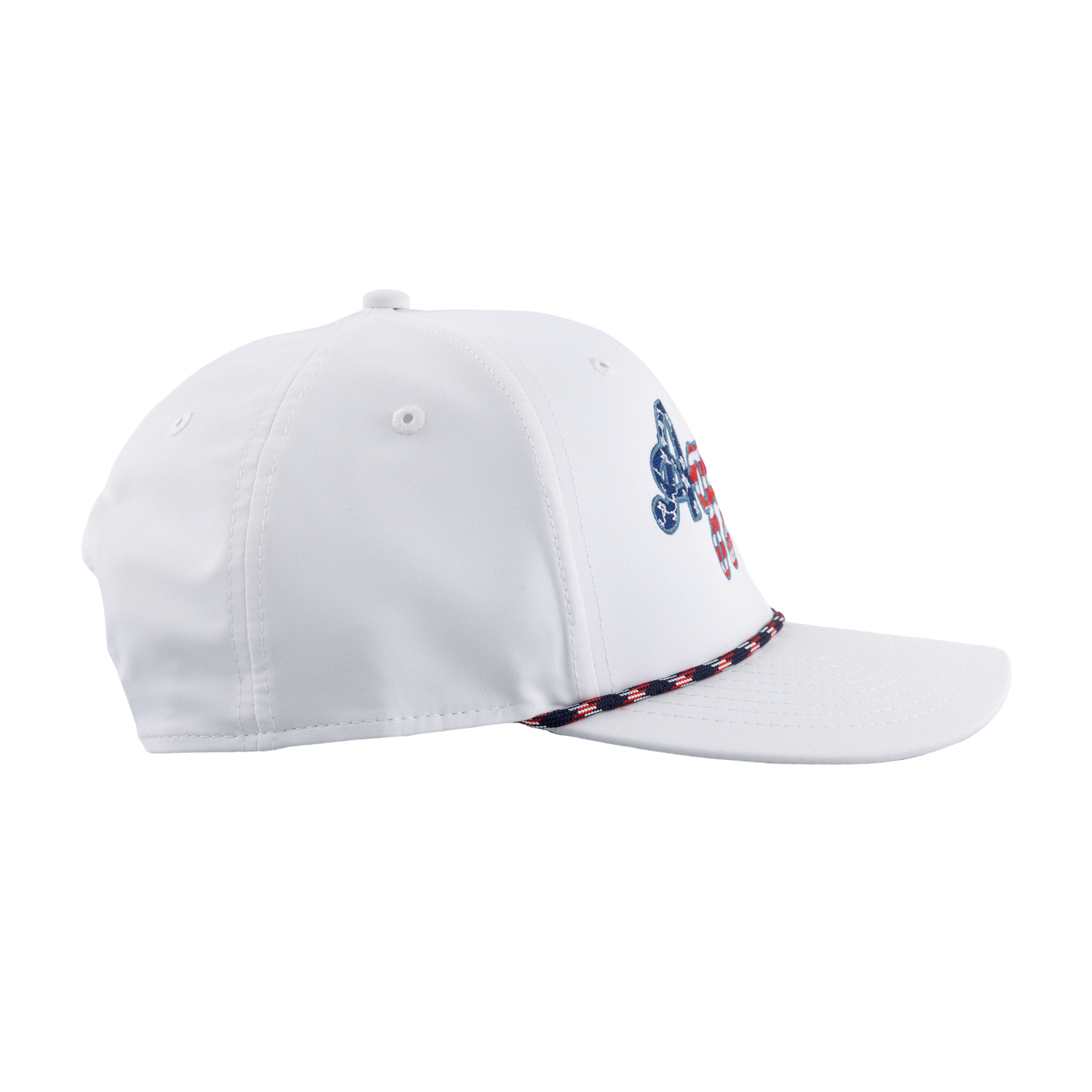 Script Aggies Americana Rope Hat - White