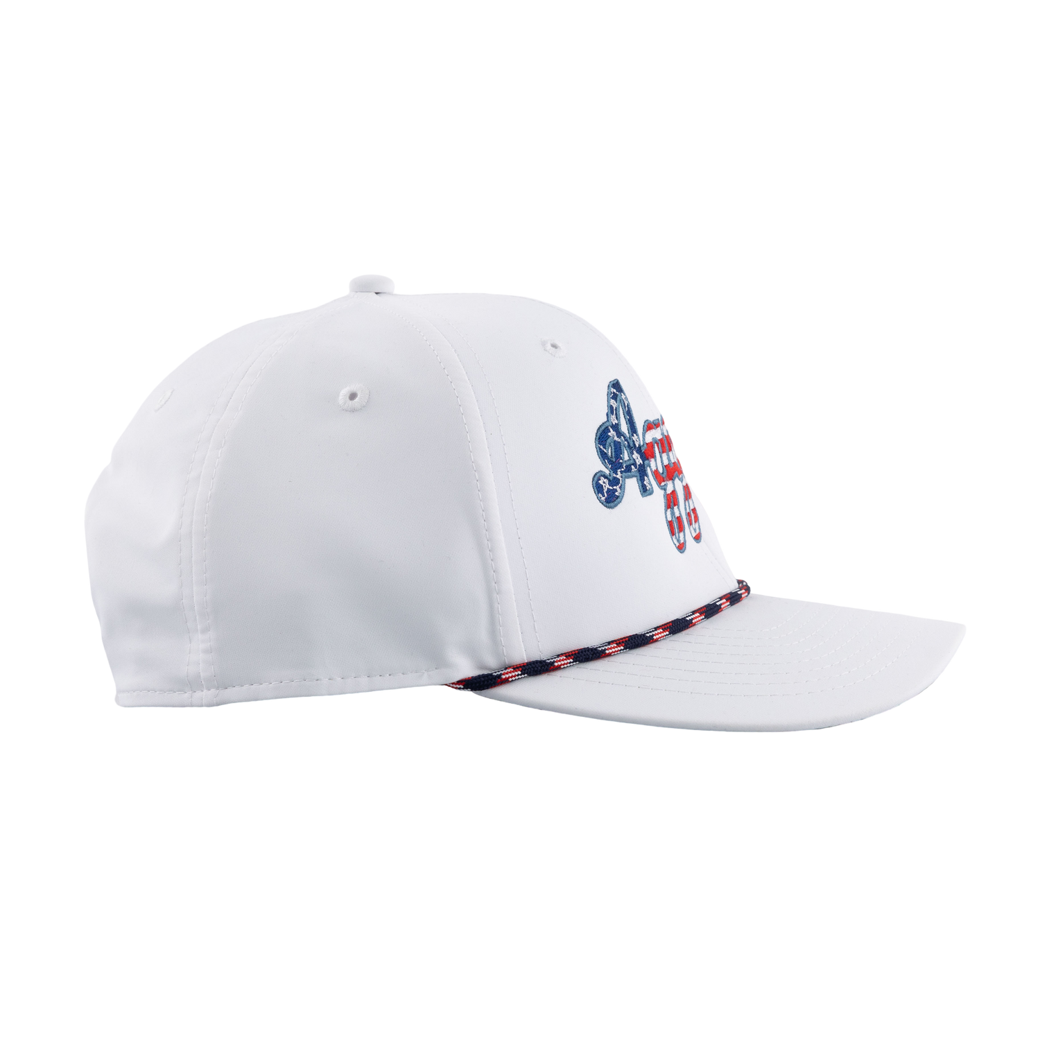 Script Aggies Americana Rope Hat - White