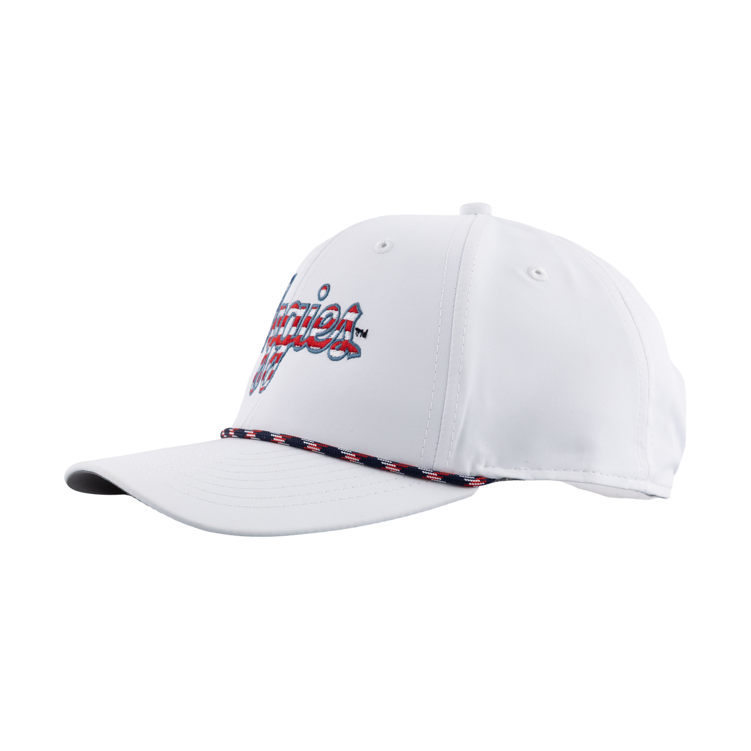 Script Aggies Americana Rope Hat - White