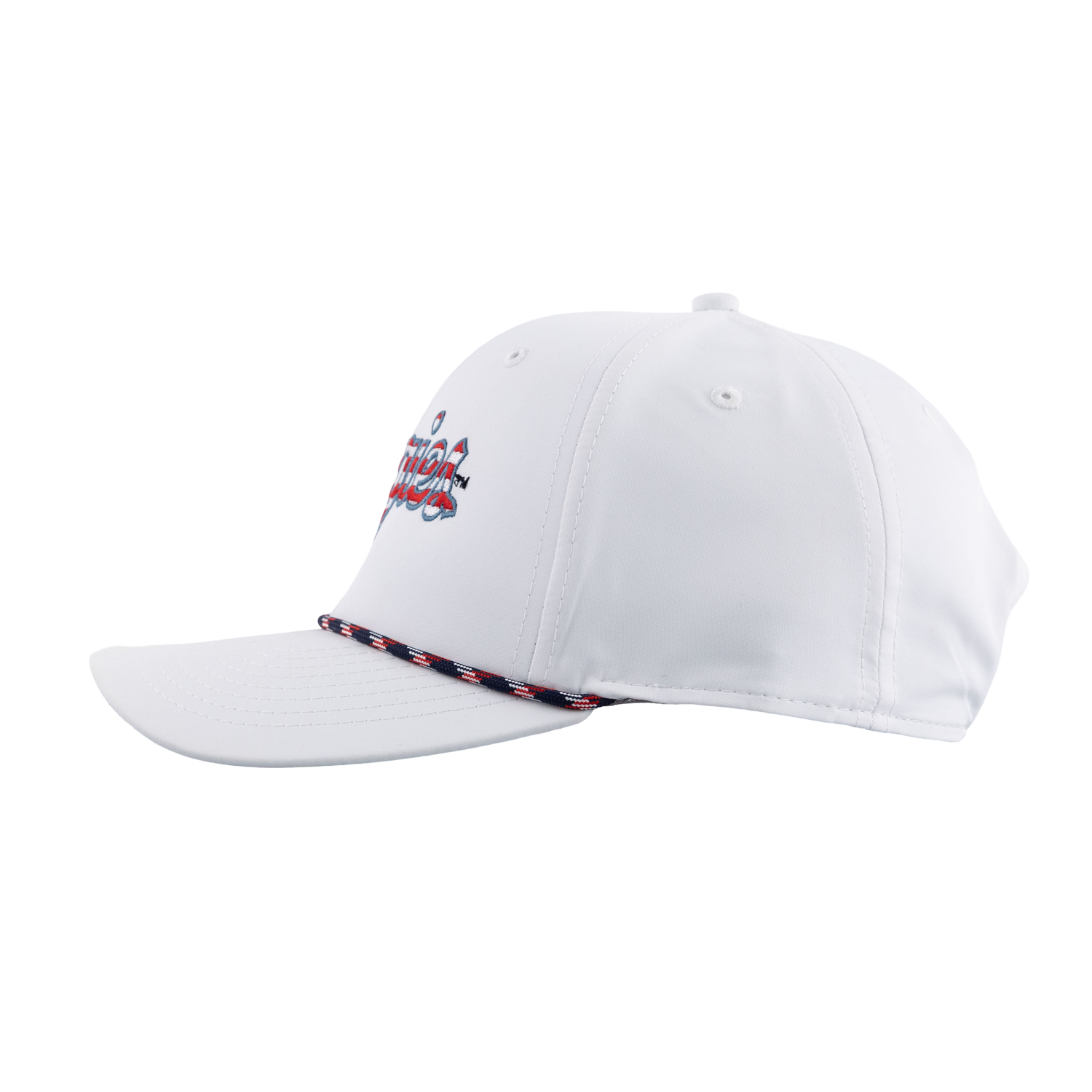 Script Aggies Americana Rope Hat - White