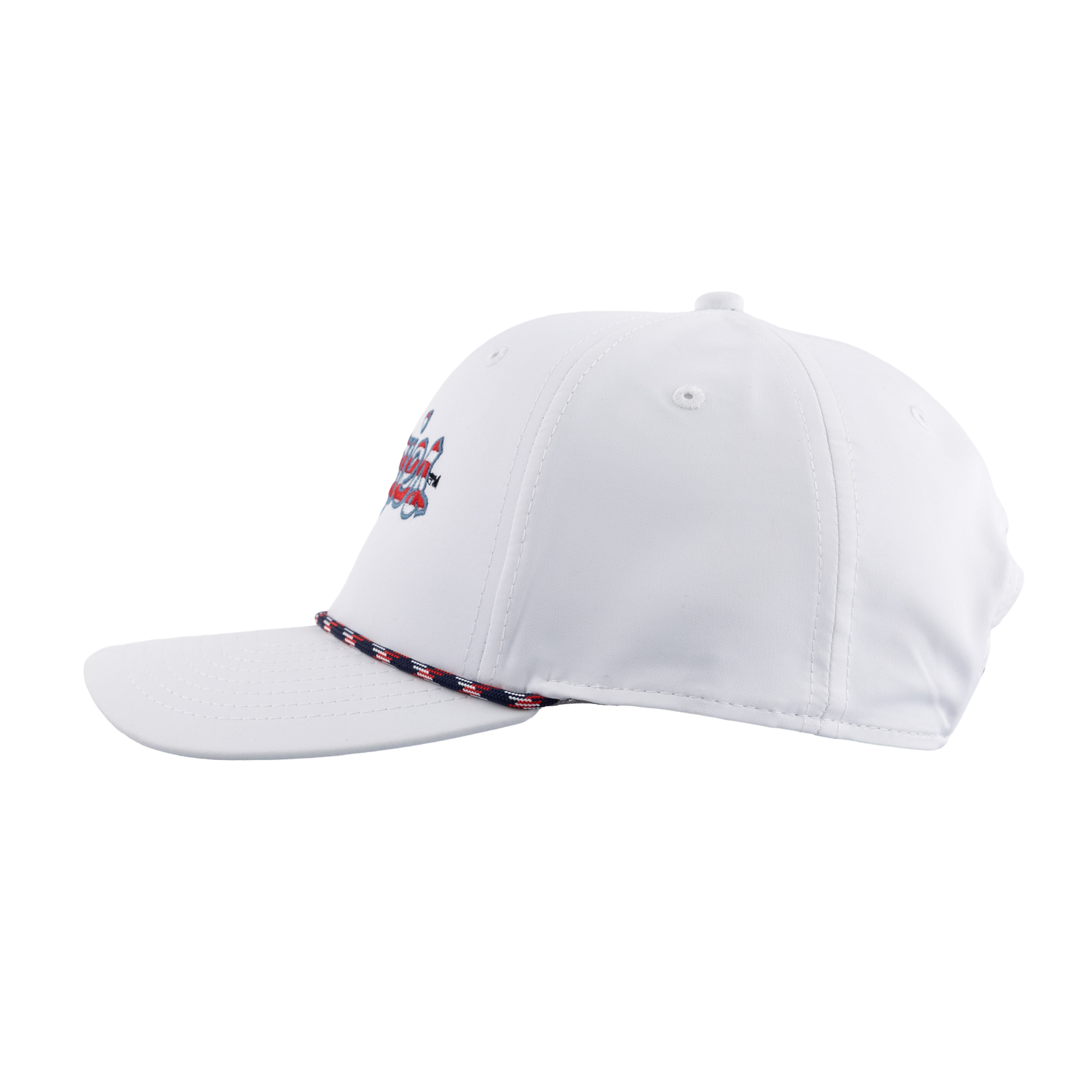 Script Aggies Americana Rope Hat - White