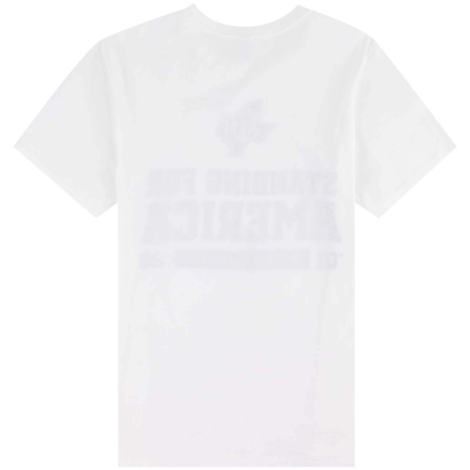 Texas A&M Standing for America 2026 T-Shirt - White