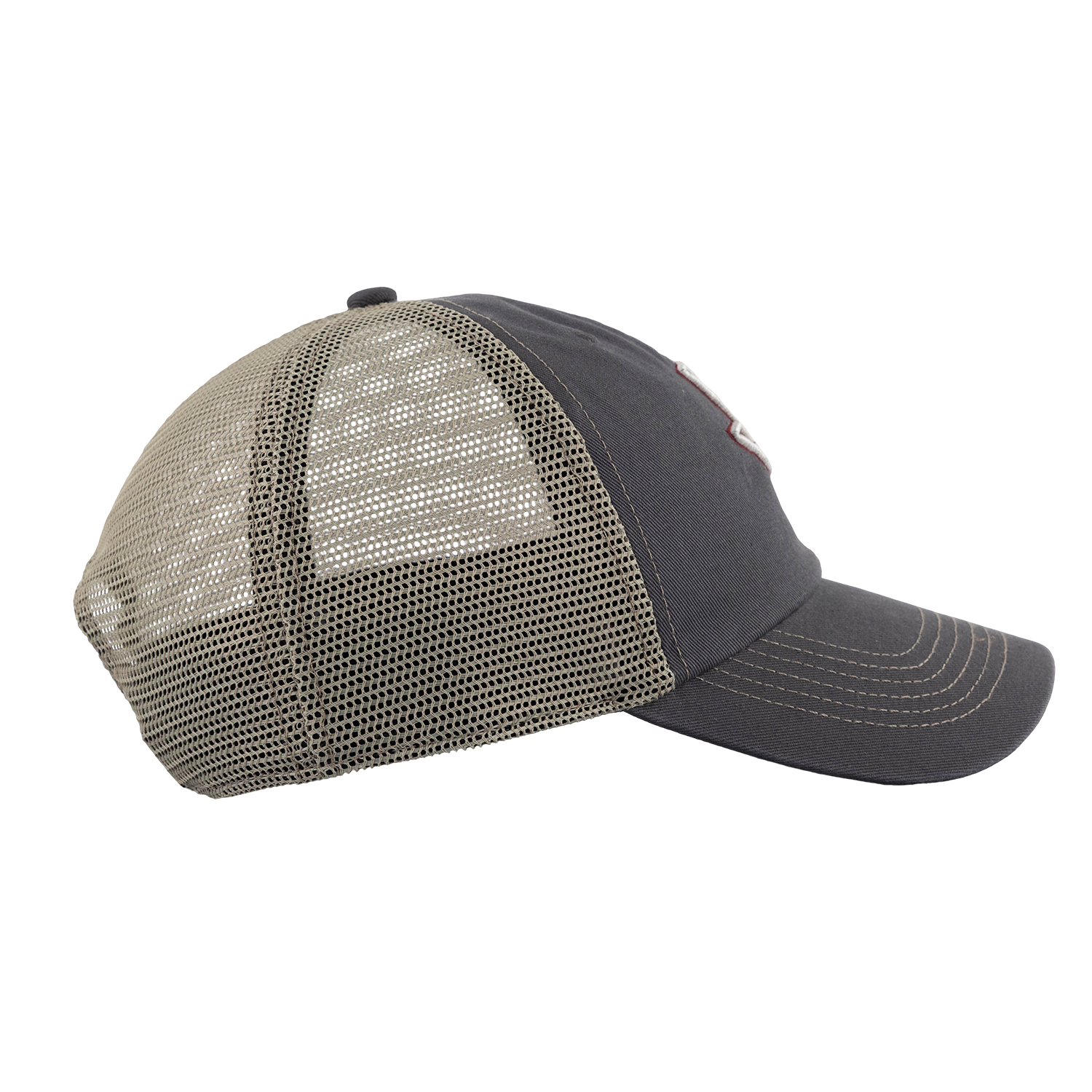 Texas A&M '47 Brand Lonestar Mesh Cap - Grey