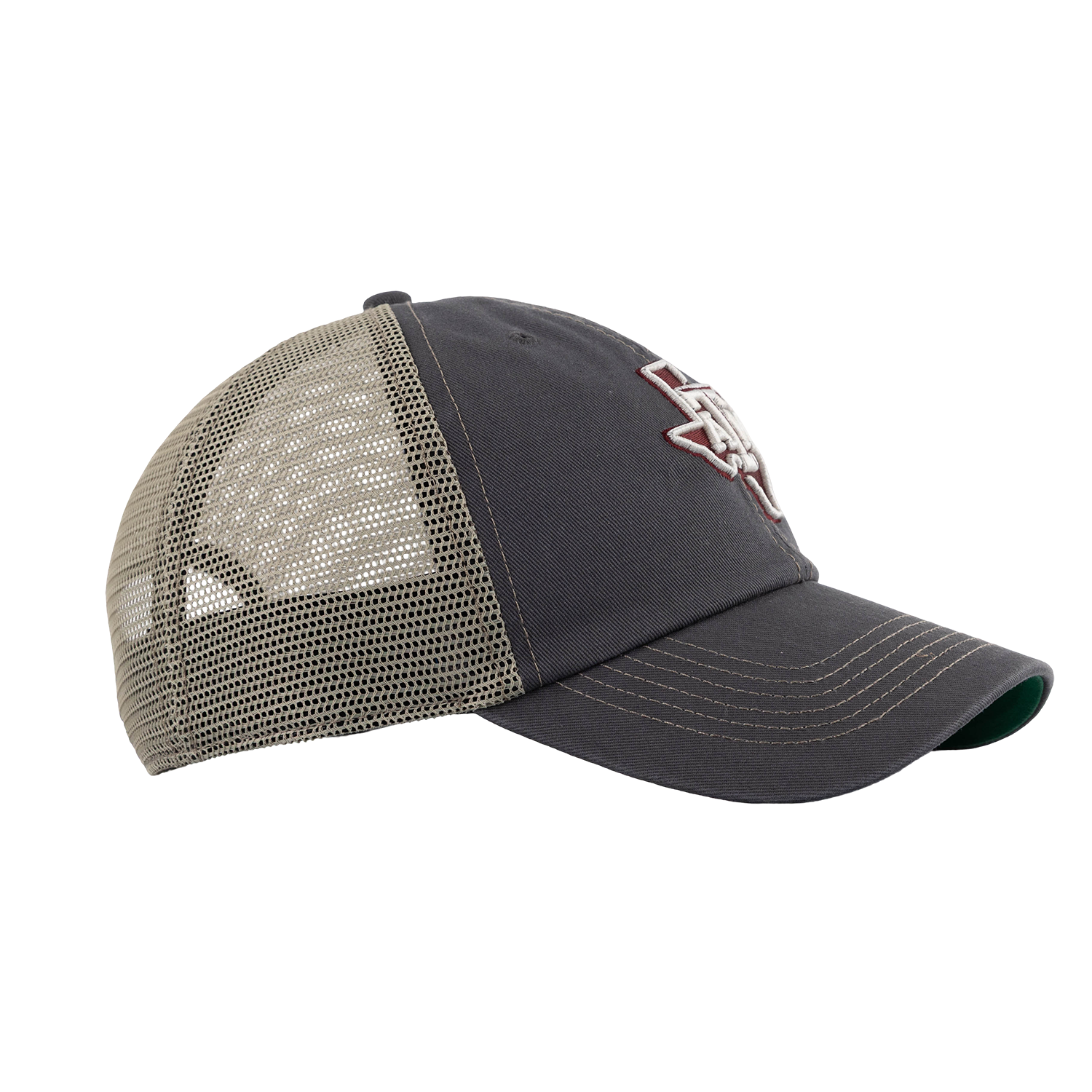 Texas A&M '47 Brand Lonestar Mesh Cap - Grey