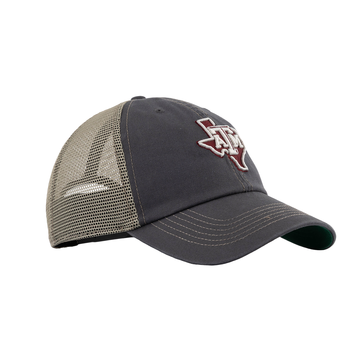 Texas A&M '47 Brand Lonestar Mesh Cap - Grey