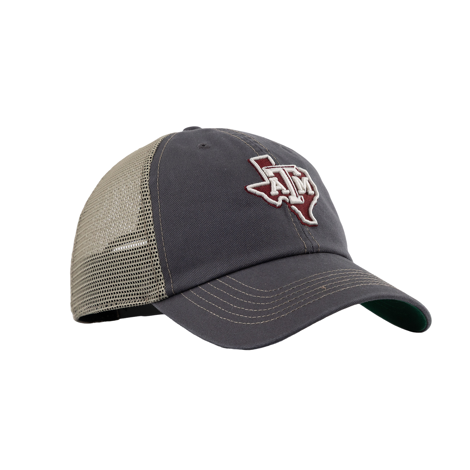 Texas A&M '47 Brand Lonestar Mesh Cap - Grey