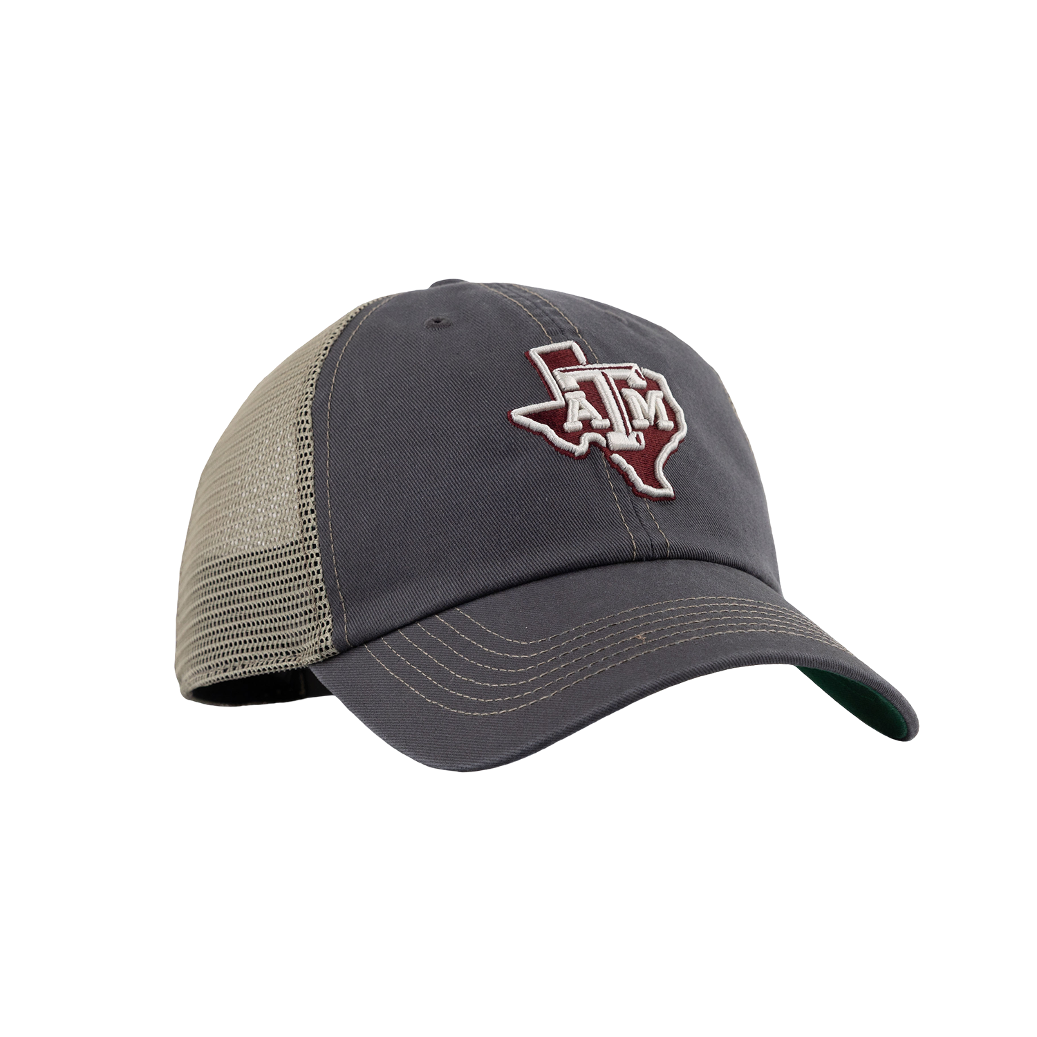 Texas A&M '47 Brand Lonestar Mesh Cap - Grey