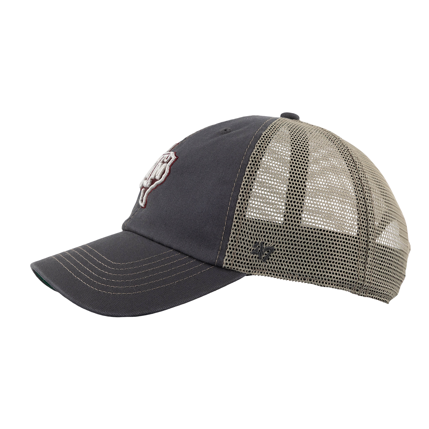 Texas A&M '47 Brand Lonestar Mesh Cap - Grey